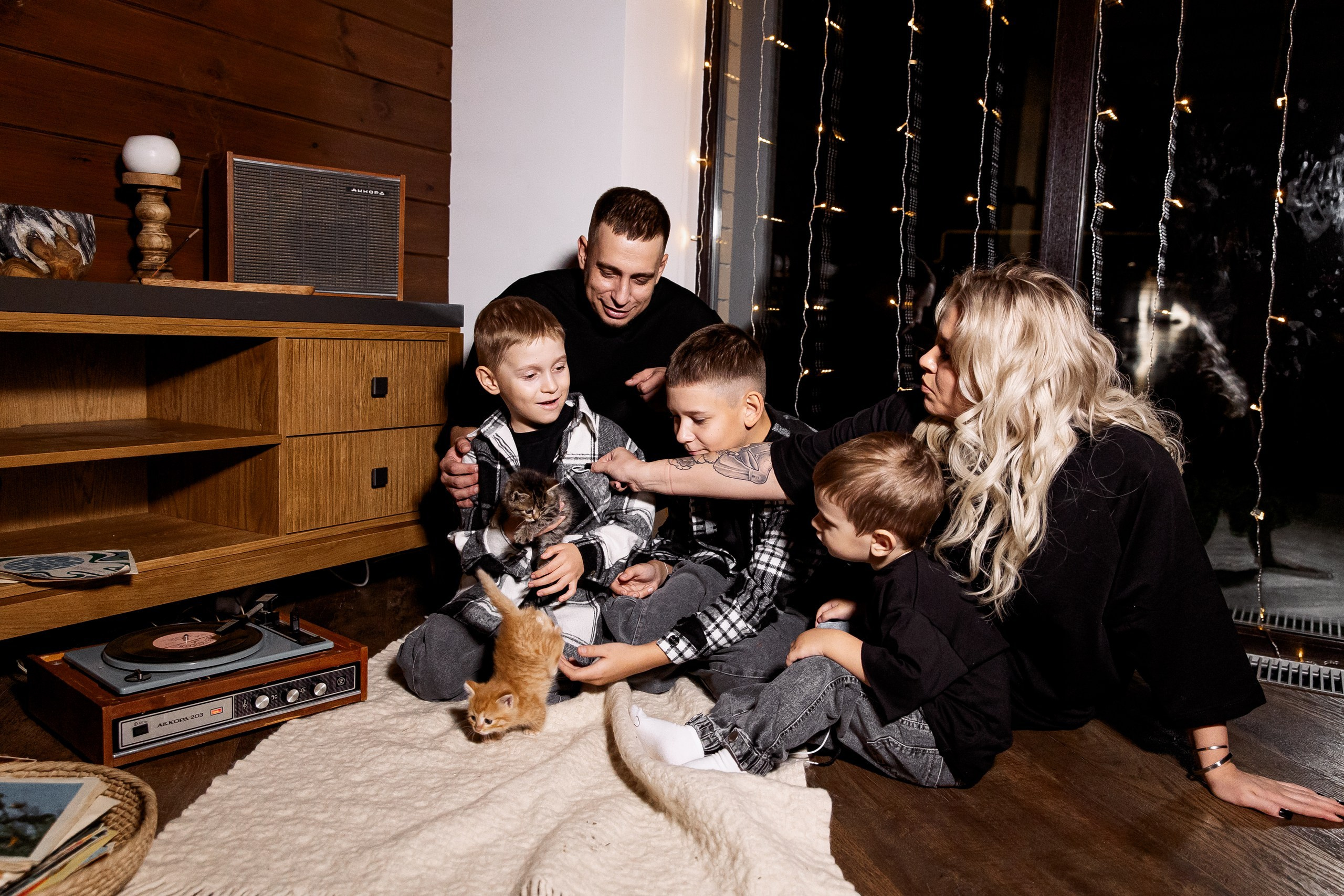 Эдуард и Дарья с сыновьями. Свадебный и семейный фотограф в Челябинске Юлия Ишимова