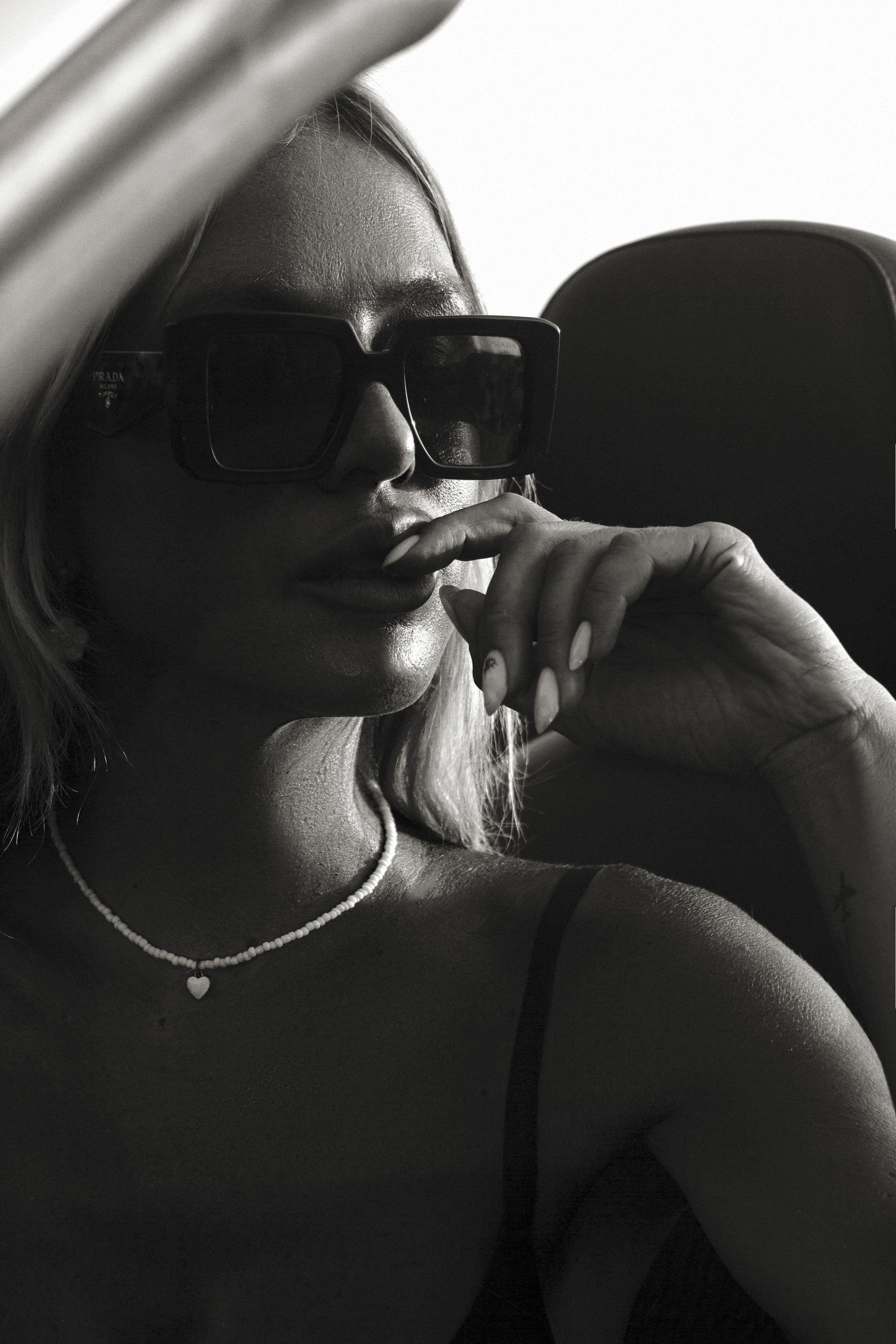 Julia in a cabriolet. Индивидуальные фотосессии и репортаж в Москве. Матвей Фомин