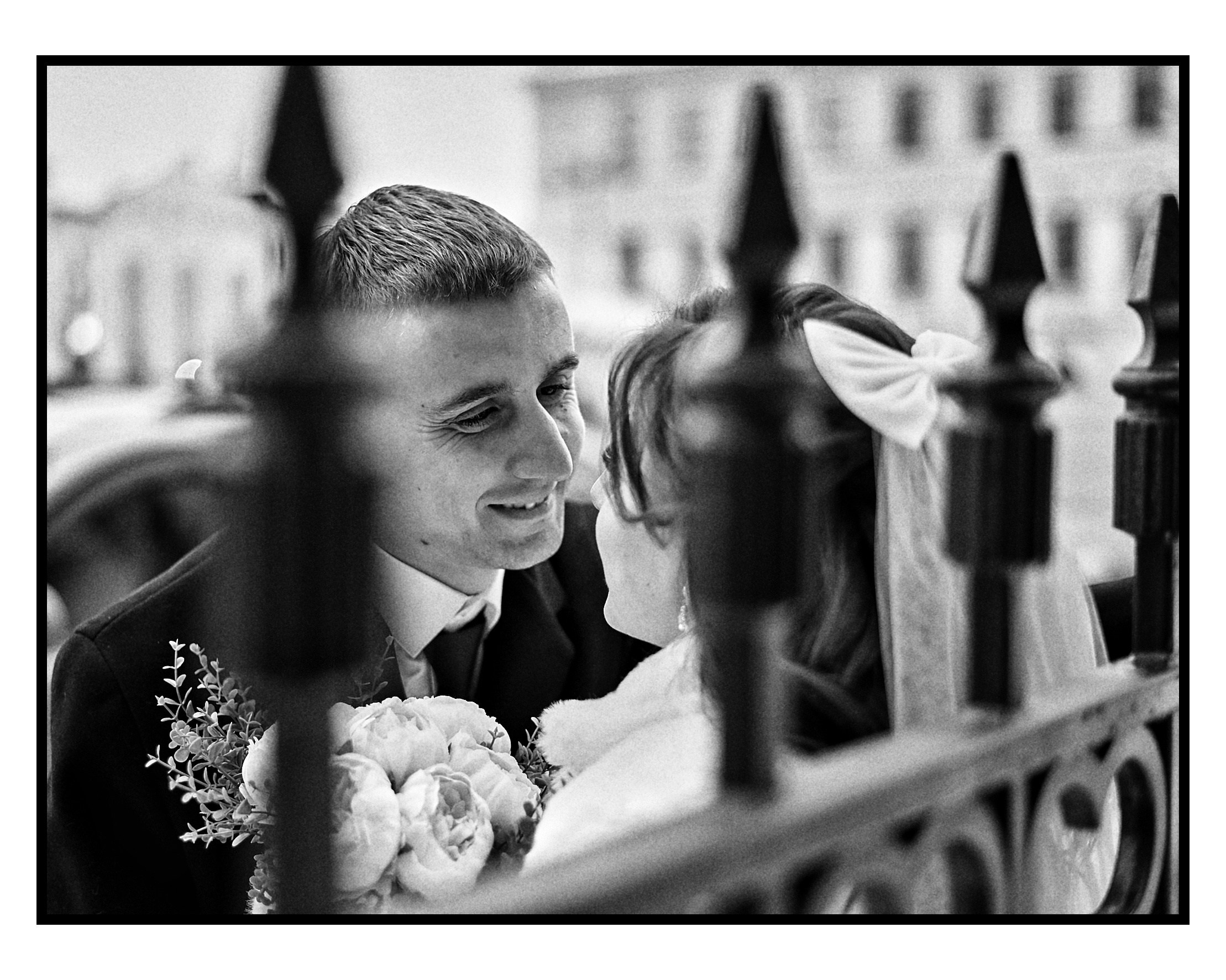 Дмитрий и Алёна | ЧБ. Свадебный фотограф в Санкт-Петербурге Славин Денис