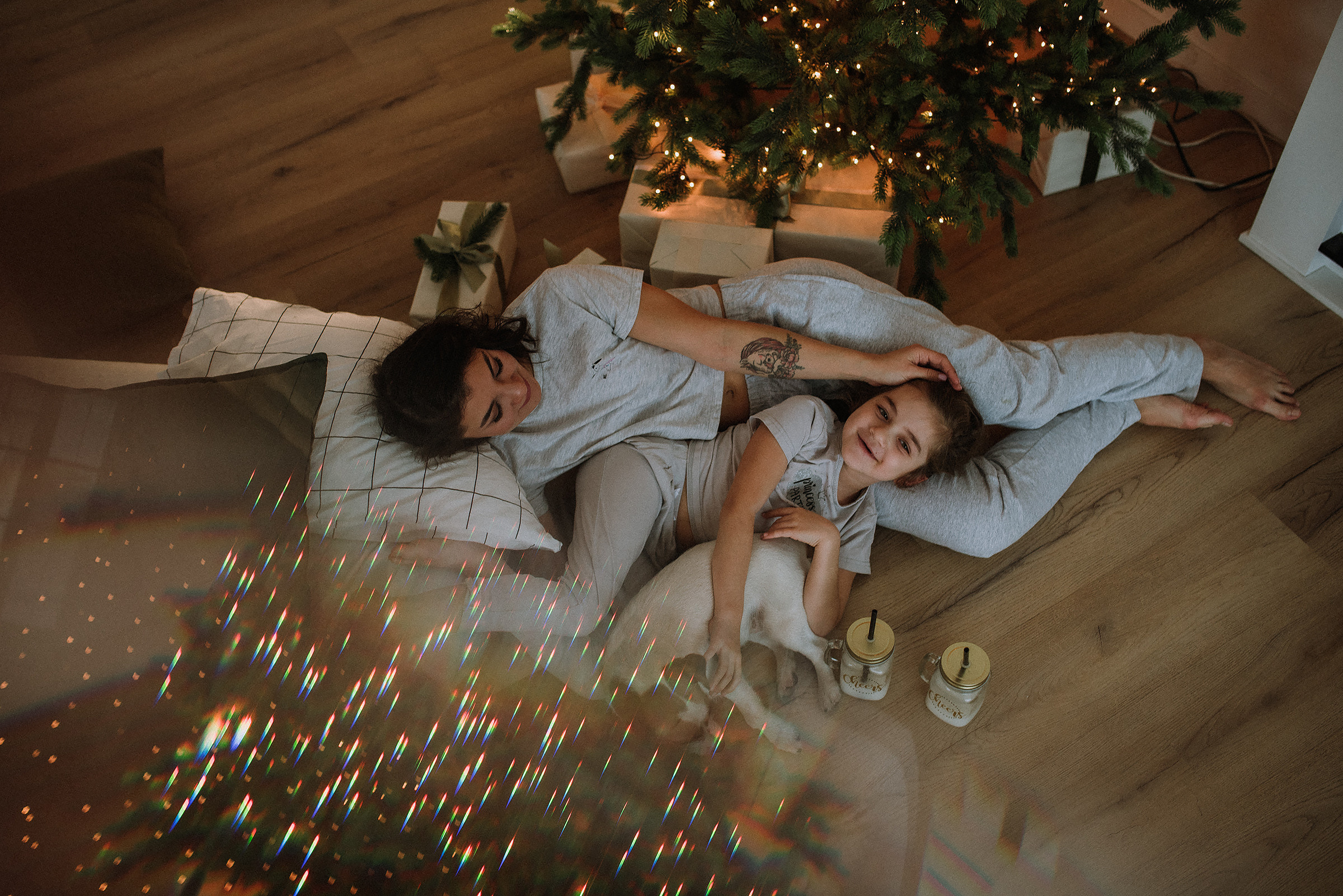 Алина, дочка София и собака. Фотограф в Санкт-Петребурге и в Великих Луках Волченкова Екатерина