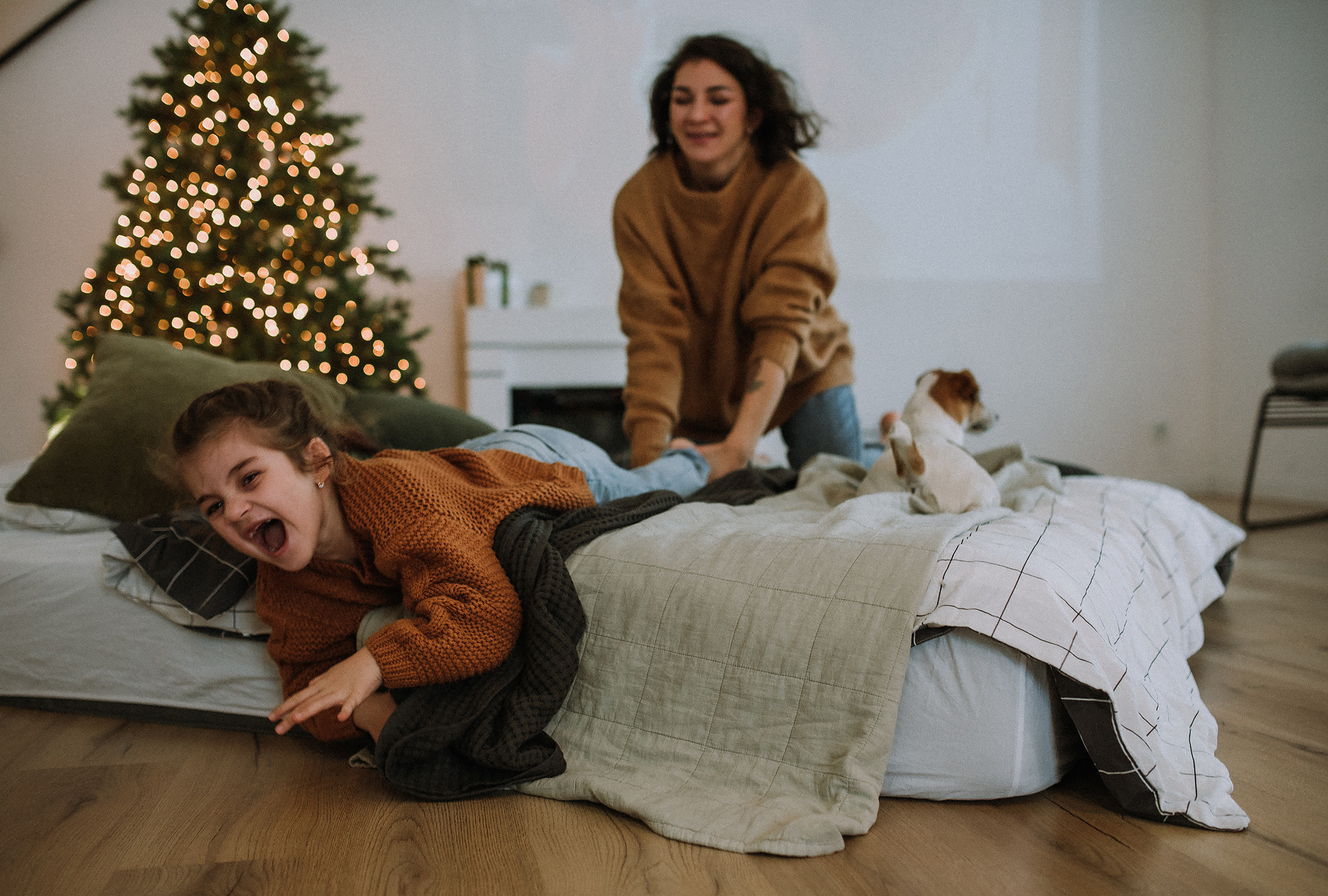 Алина, дочка София и собака. Фотограф в Санкт-Петребурге и в Великих Луках Волченкова Екатерина