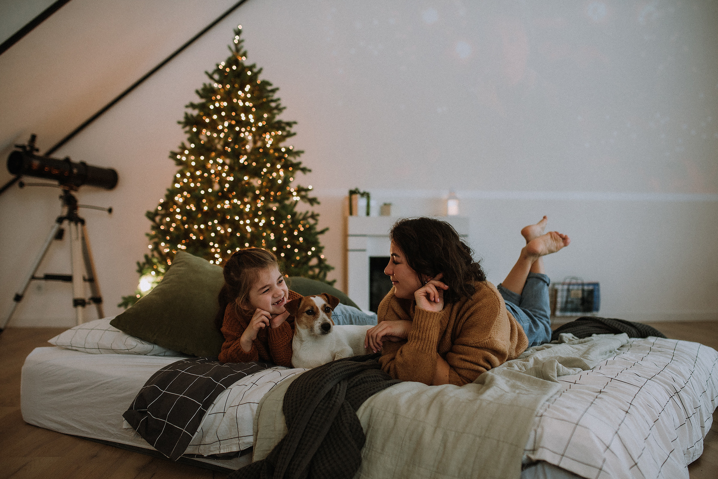 Алина, дочка София и собака. Фотограф в Санкт-Петребурге и в Великих Луках Волченкова Екатерина