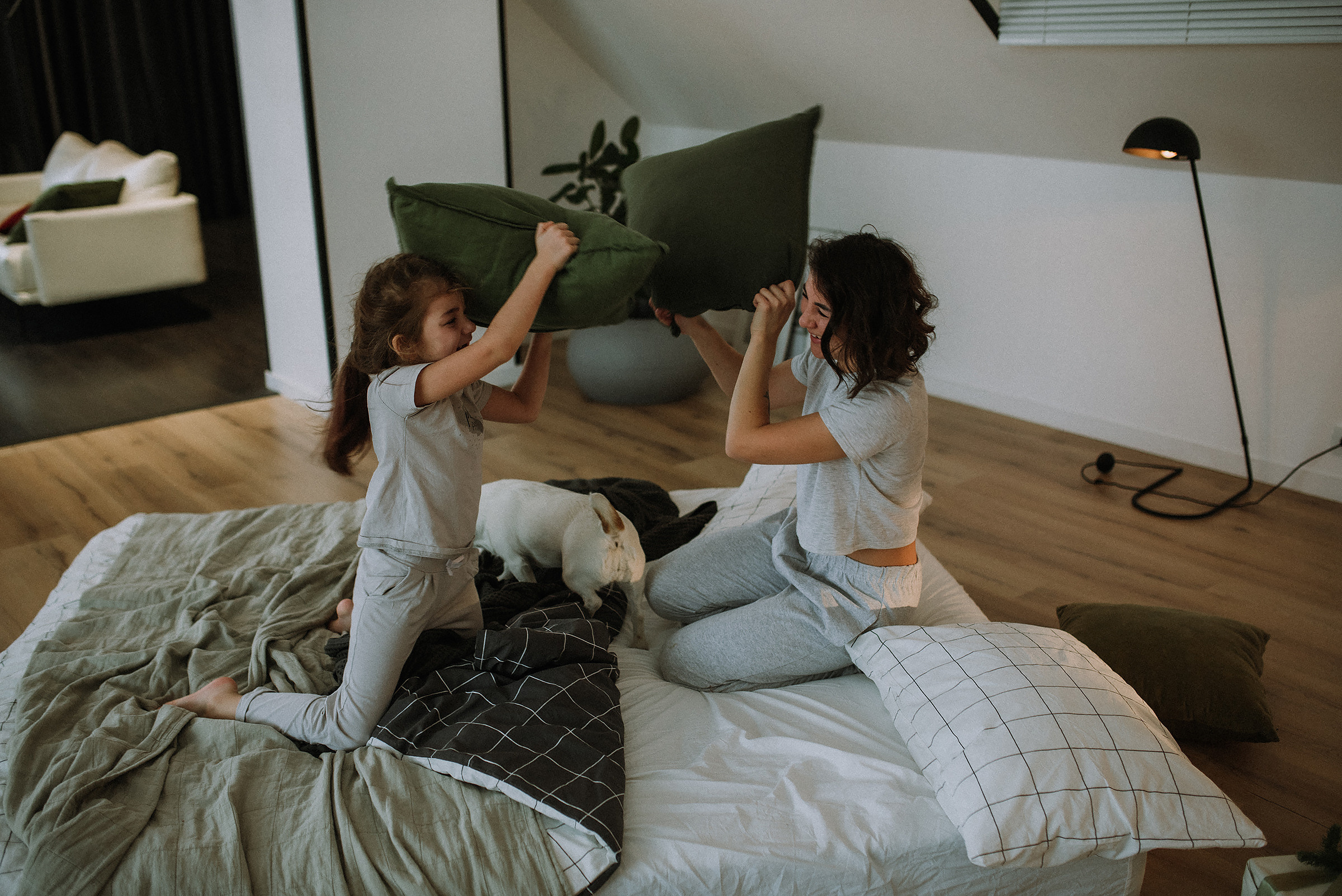 Алина, дочка София и собака. Фотограф в Санкт-Петребурге и в Великих Луках Волченкова Екатерина