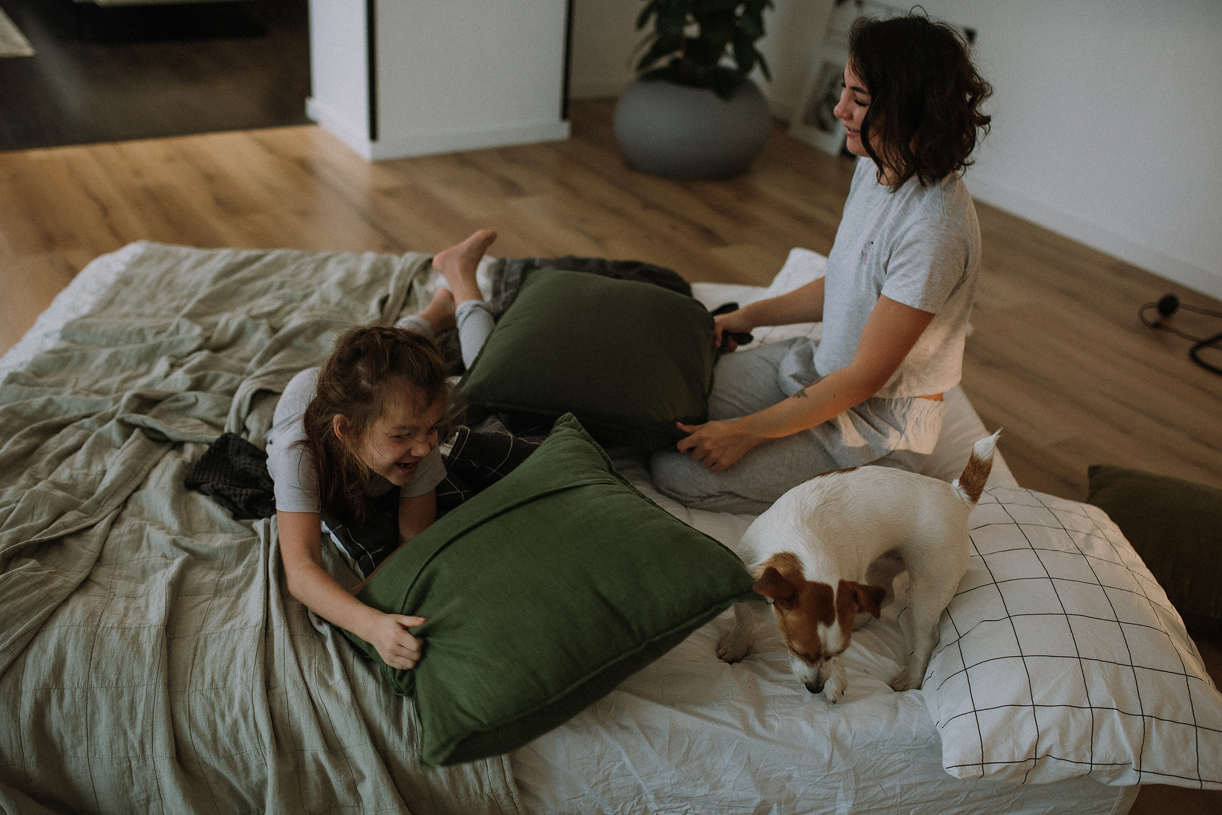 Алина, дочка София и собака. Фотограф в Санкт-Петребурге и в Великих Луках Волченкова Екатерина