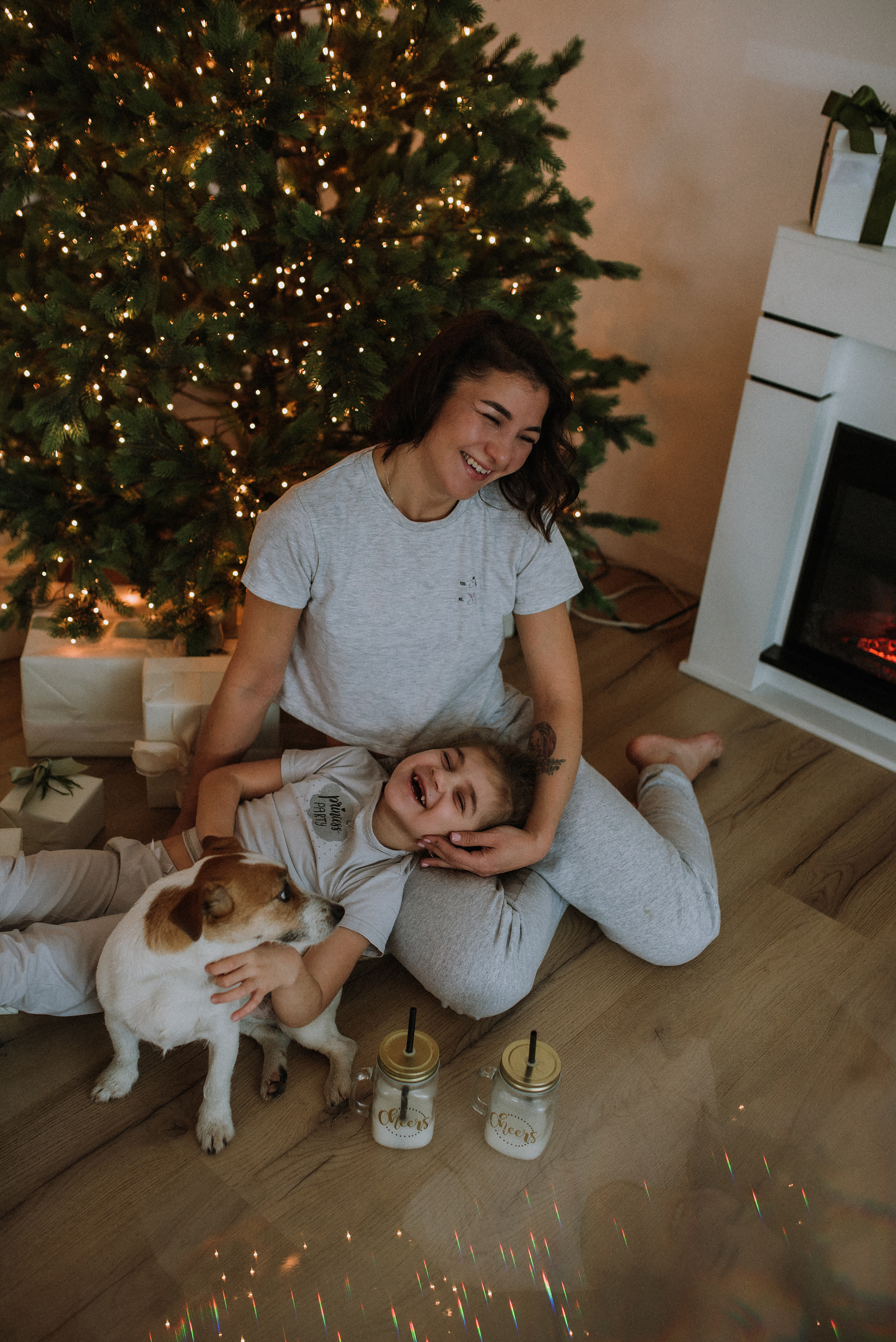 Алина, дочка София и собака. Фотограф в Санкт-Петребурге и в Великих Луках Волченкова Екатерина