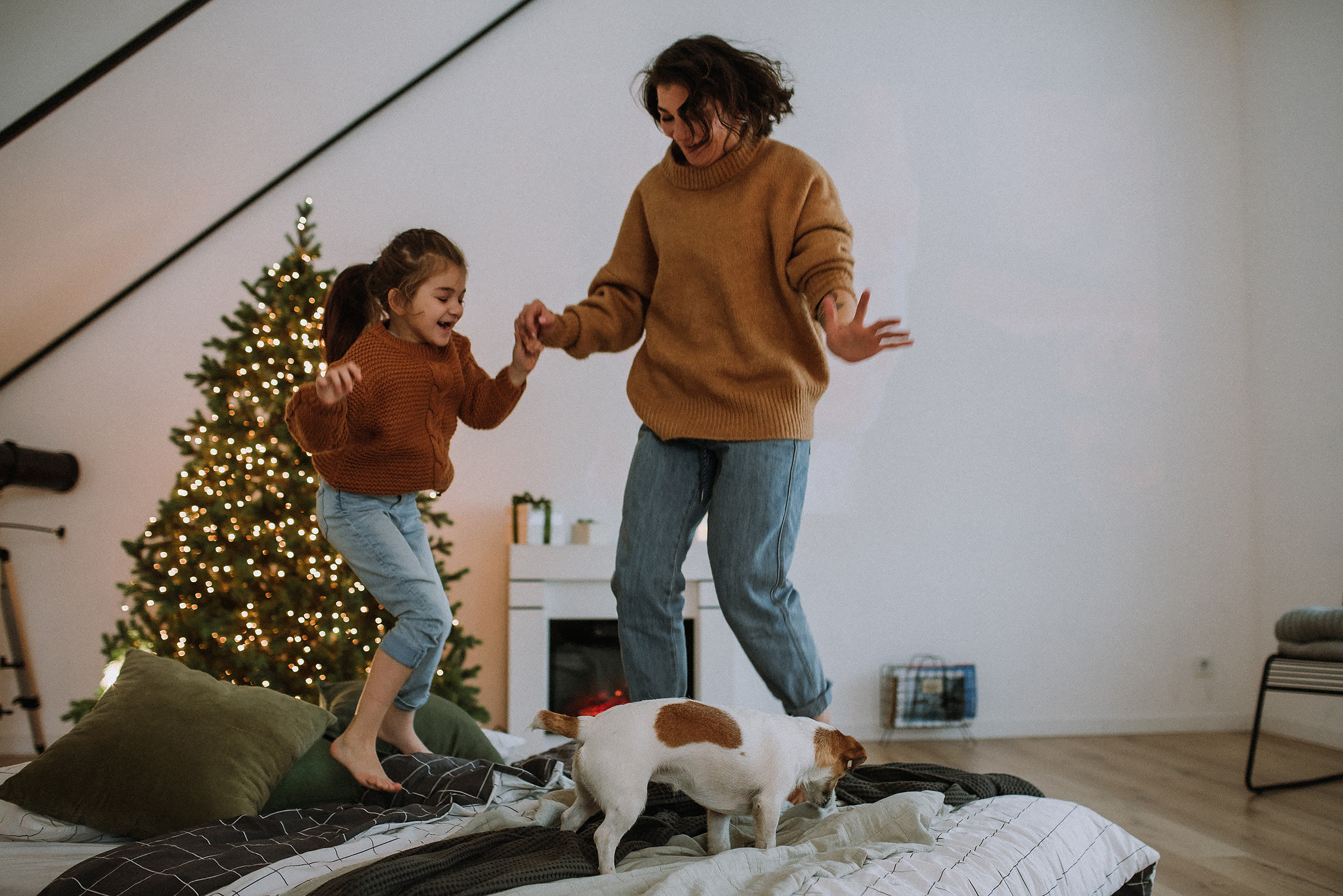 Алина, дочка София и собака. Фотограф в Санкт-Петребурге и в Великих Луках Волченкова Екатерина