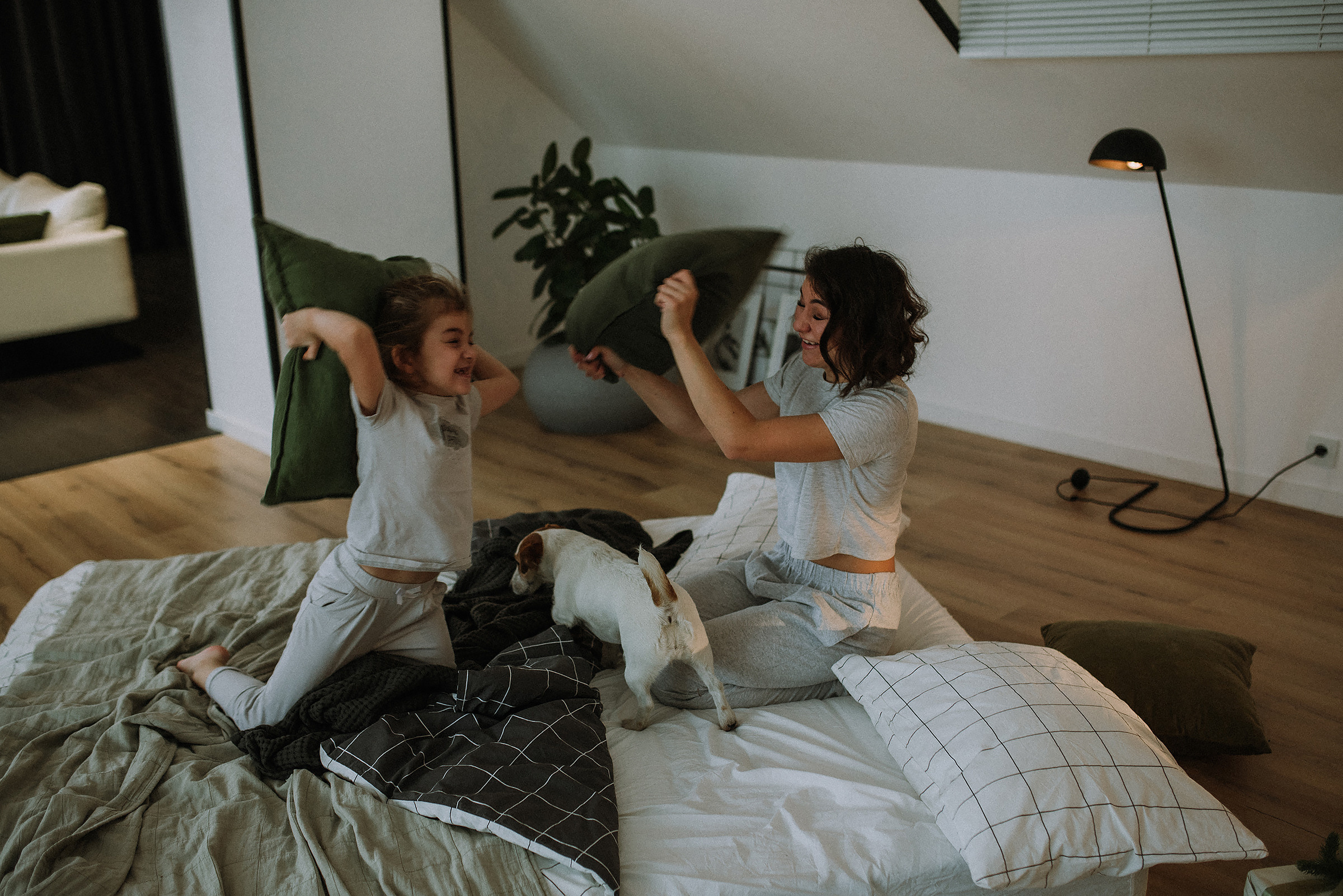 Алина, дочка София и собака. Фотограф в Санкт-Петребурге и в Великих Луках Волченкова Екатерина