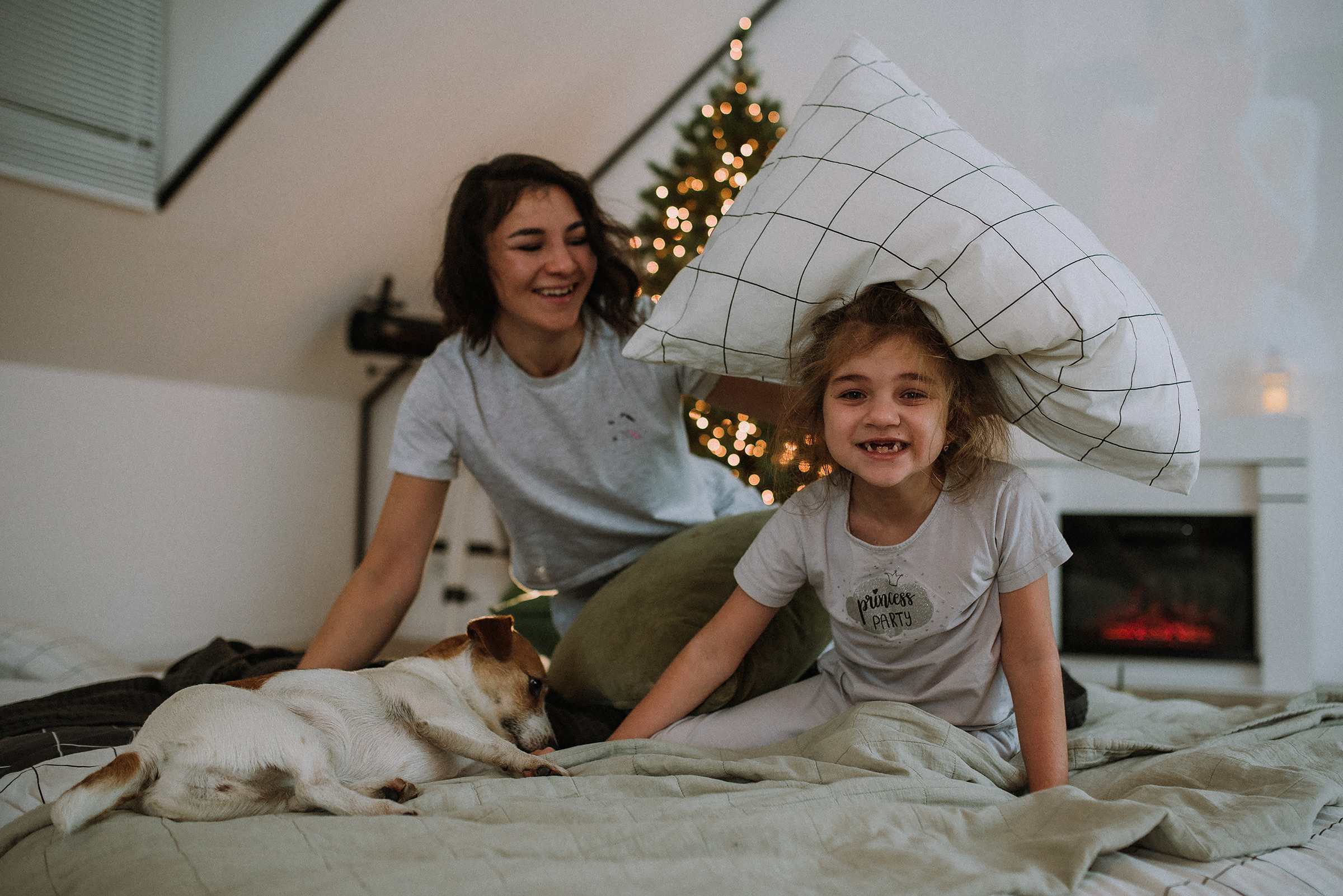 Алина, дочка София и собака. Фотограф в Санкт-Петребурге и в Великих Луках Волченкова Екатерина