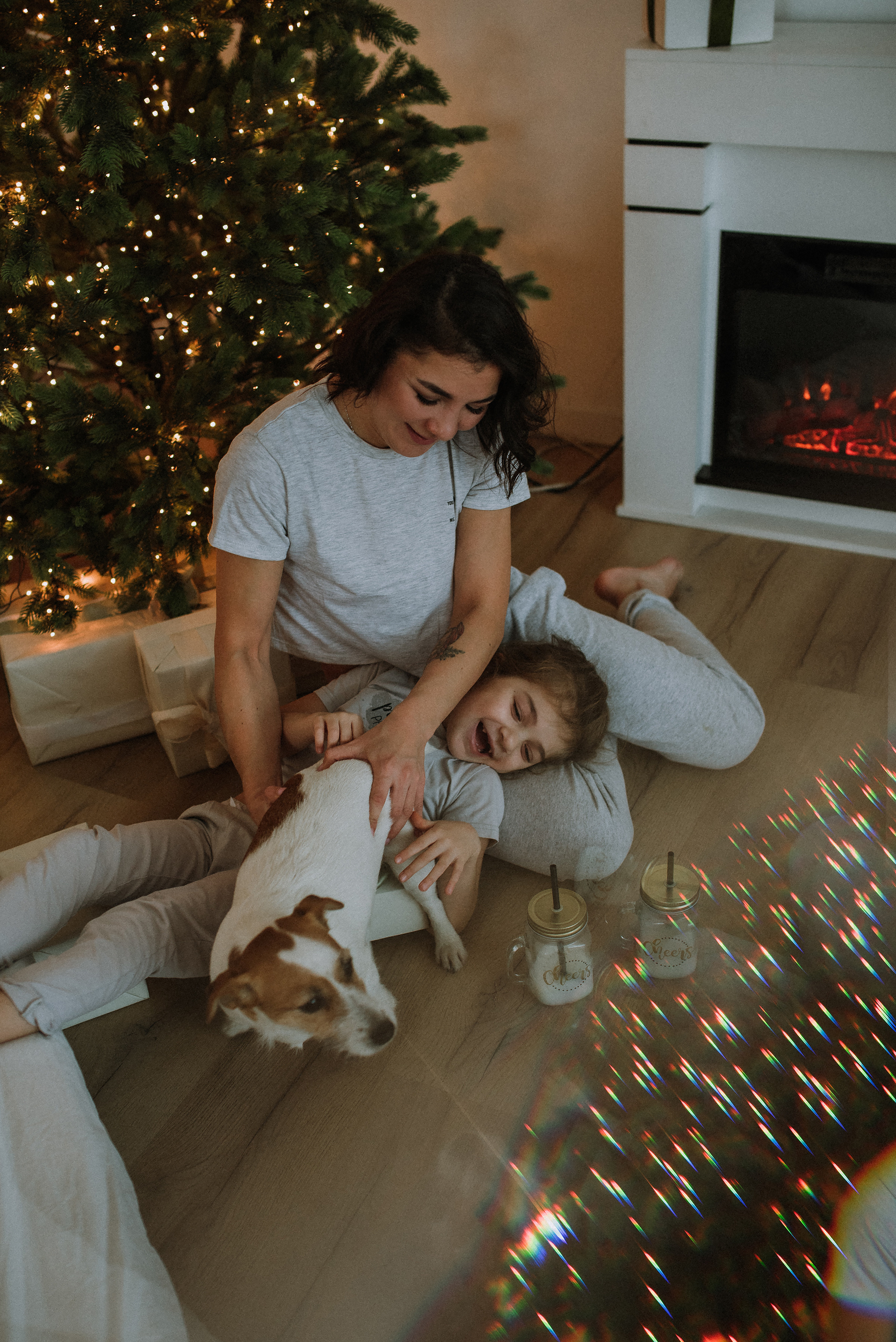 Алина, дочка София и собака. Фотограф в Санкт-Петребурге и в Великих Луках Волченкова Екатерина