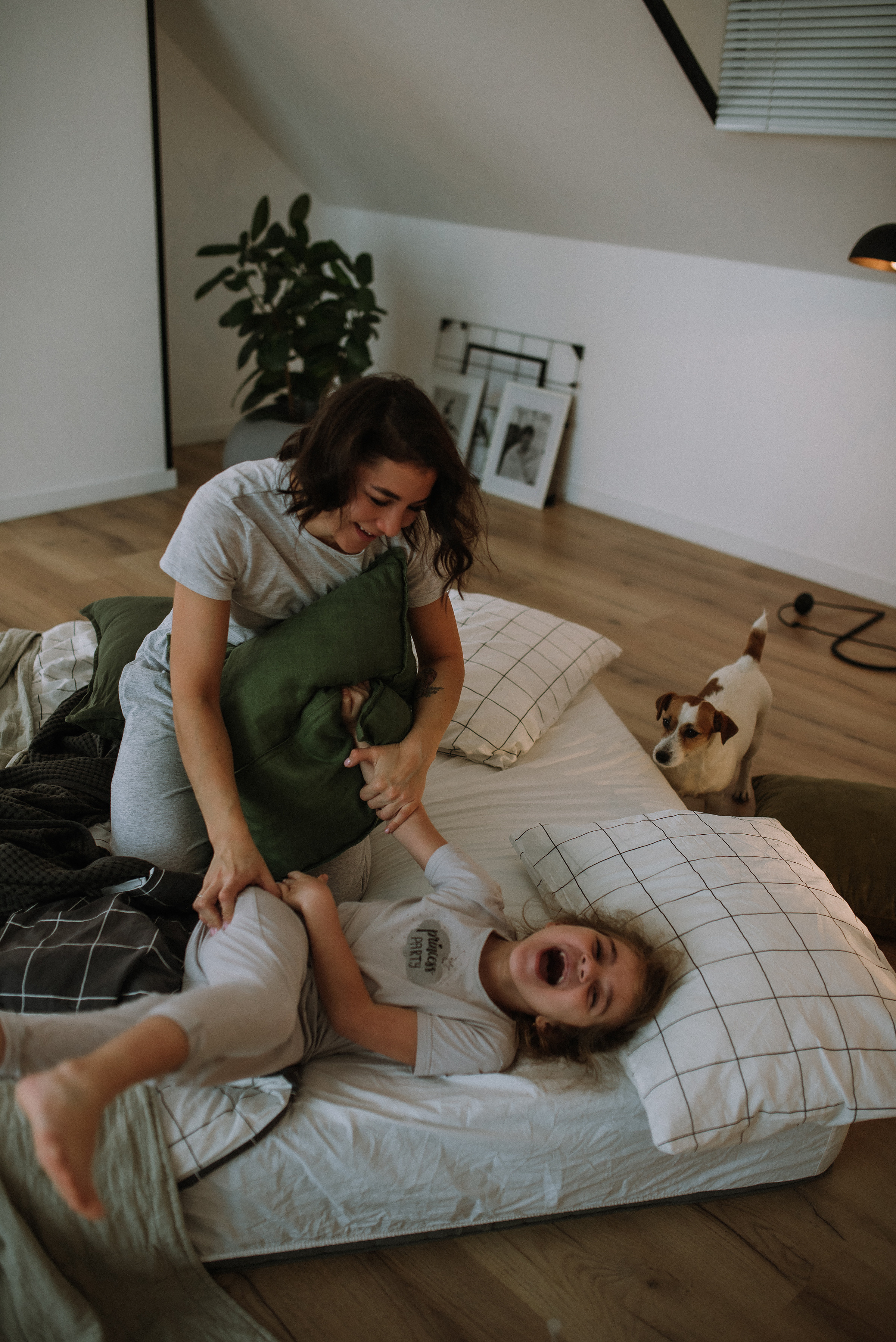 Алина, дочка София и собака. Фотограф в Санкт-Петребурге и в Великих Луках Волченкова Екатерина