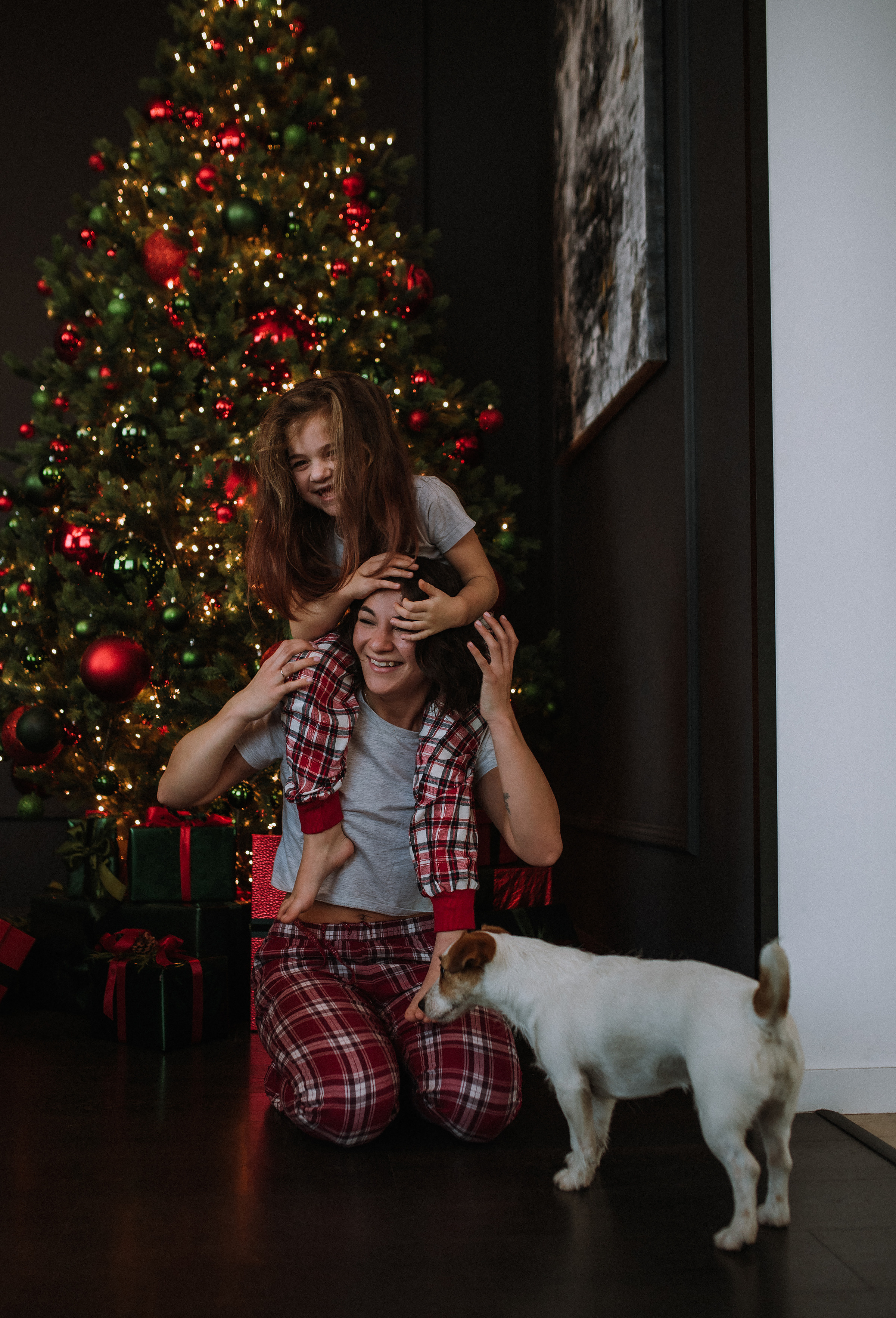 Алина, дочка София и собака. Фотограф в Санкт-Петребурге и в Великих Луках Волченкова Екатерина