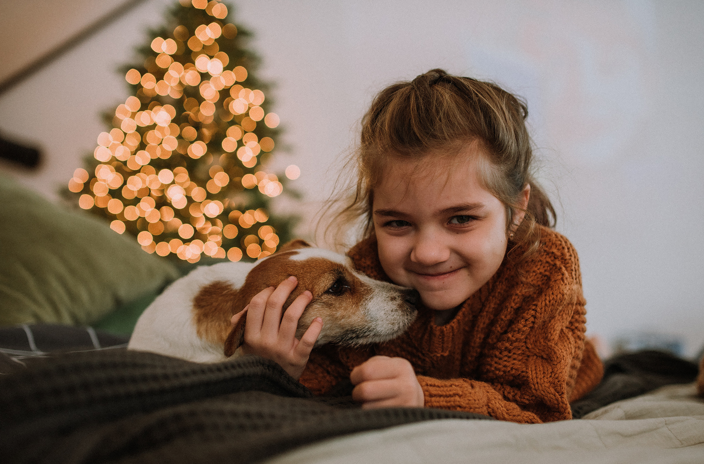 Алина, дочка София и собака. Фотограф в Санкт-Петребурге и в Великих Луках Волченкова Екатерина