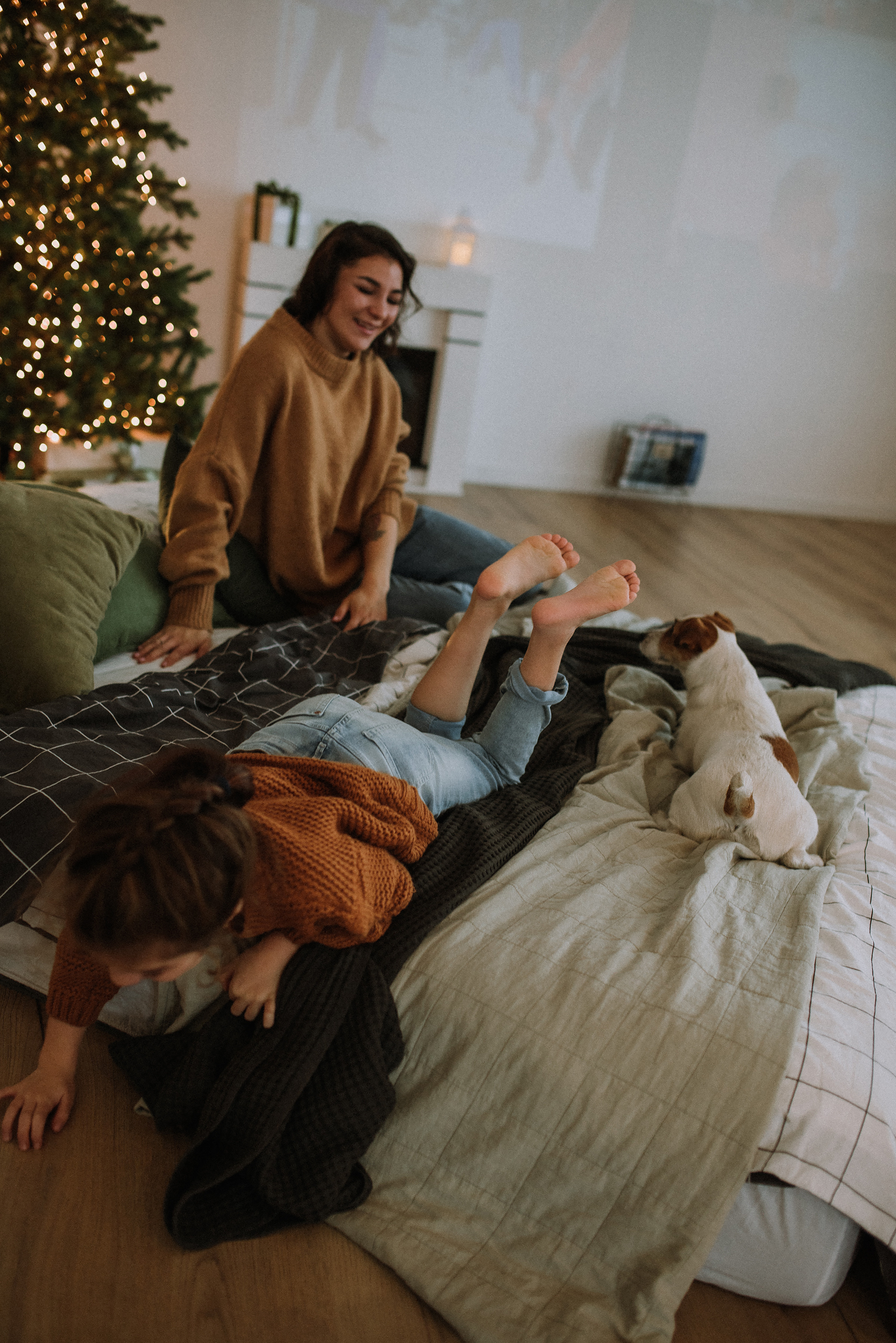 Алина, дочка София и собака. Фотограф в Санкт-Петребурге и в Великих Луках Волченкова Екатерина