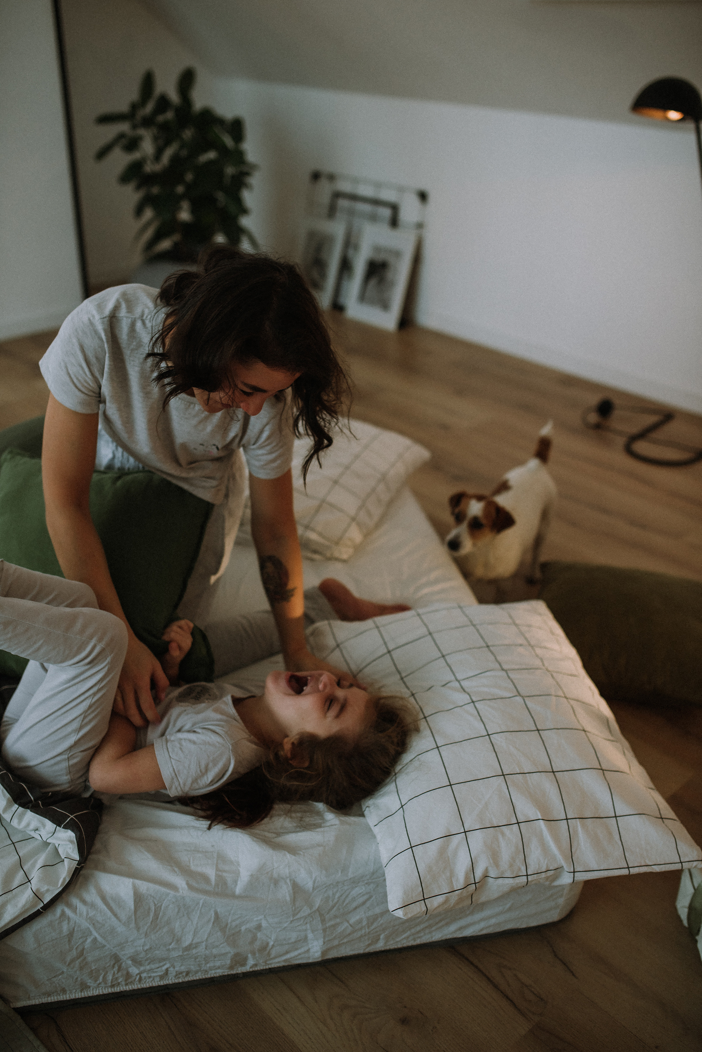 Алина, дочка София и собака. Фотограф в Санкт-Петребурге и в Великих Луках Волченкова Екатерина