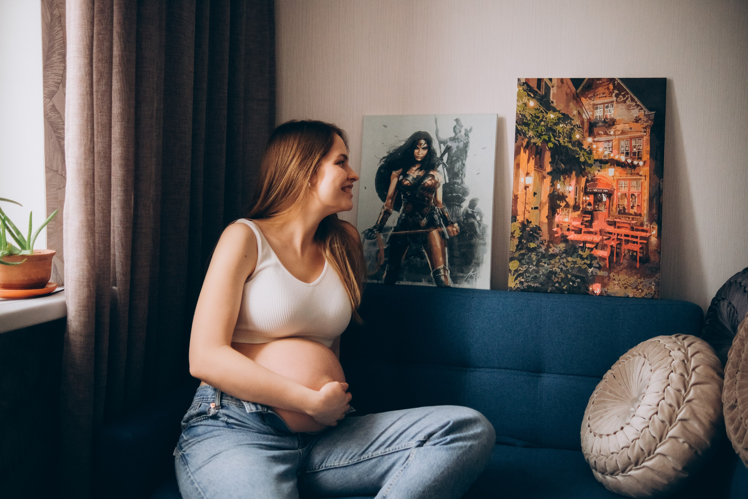 Ксения и Иракли. Семейный детский ньюборн фотограф в Москве Марта Петрова