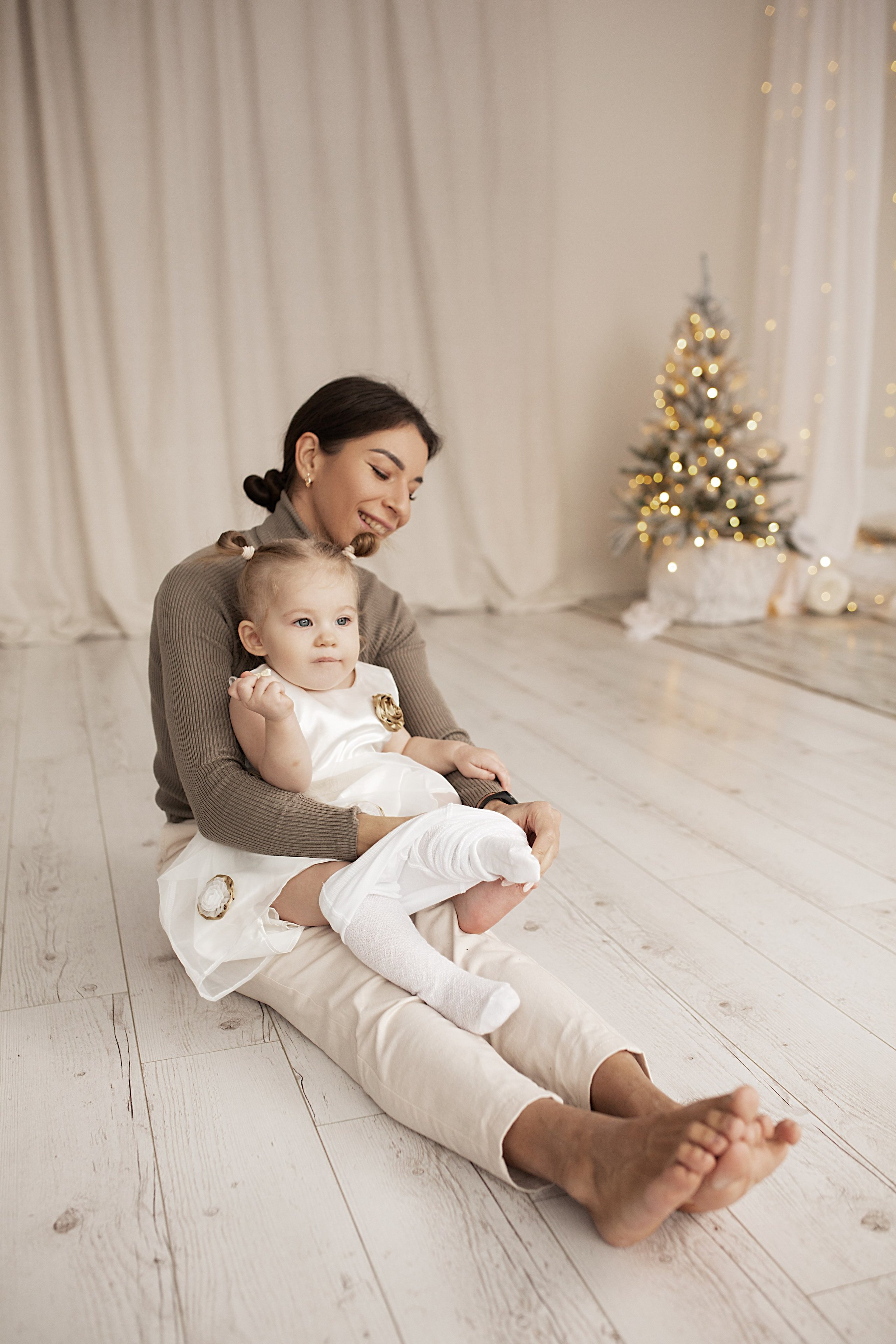 Дарья, Сергей и Оливия. Фотограф Алина Кучумова