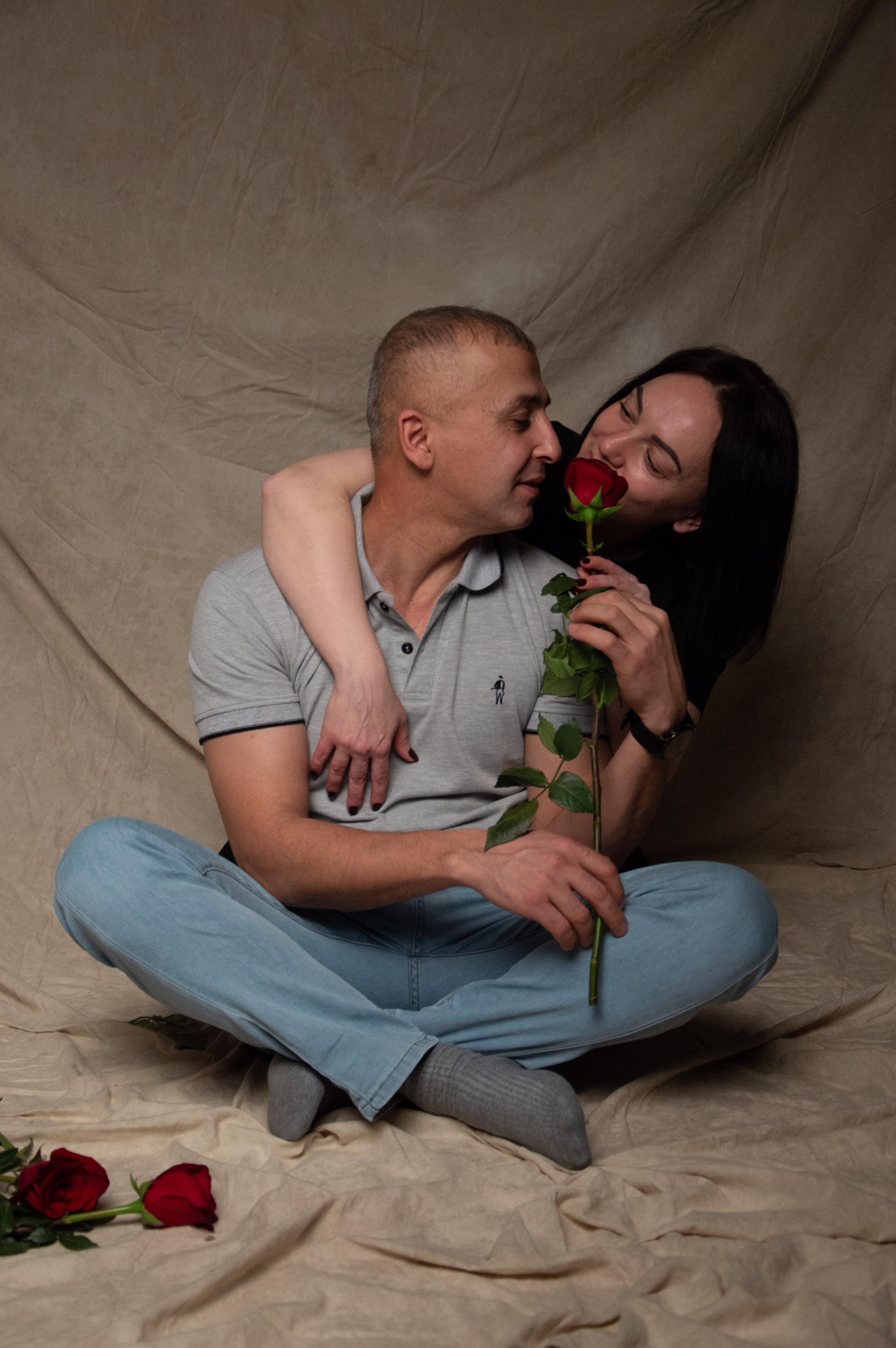 Студийная фотосессия Love Story