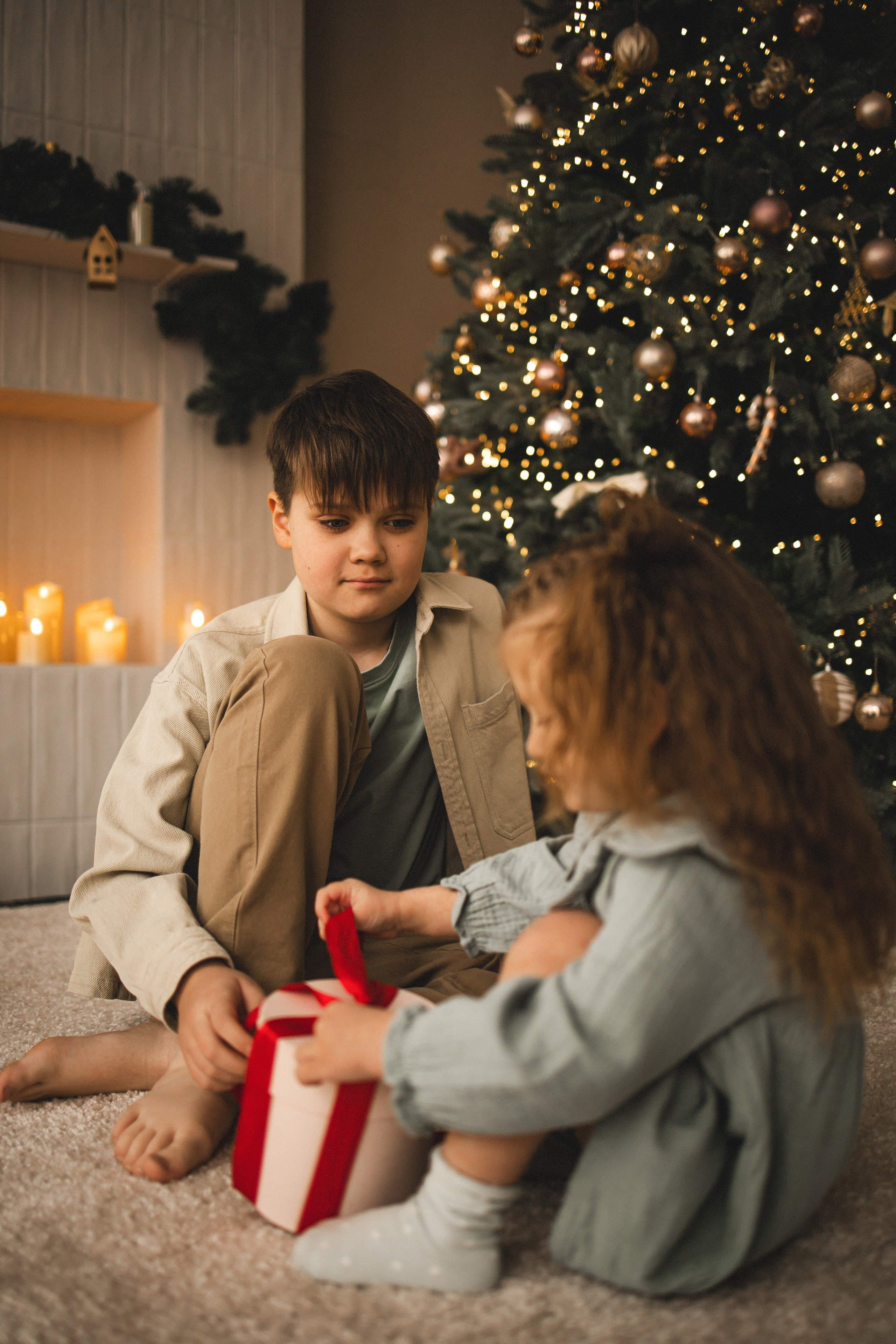 Семейная новогодняя фотосессия. Фотограф Екатеринбург Анастасия Лиханова