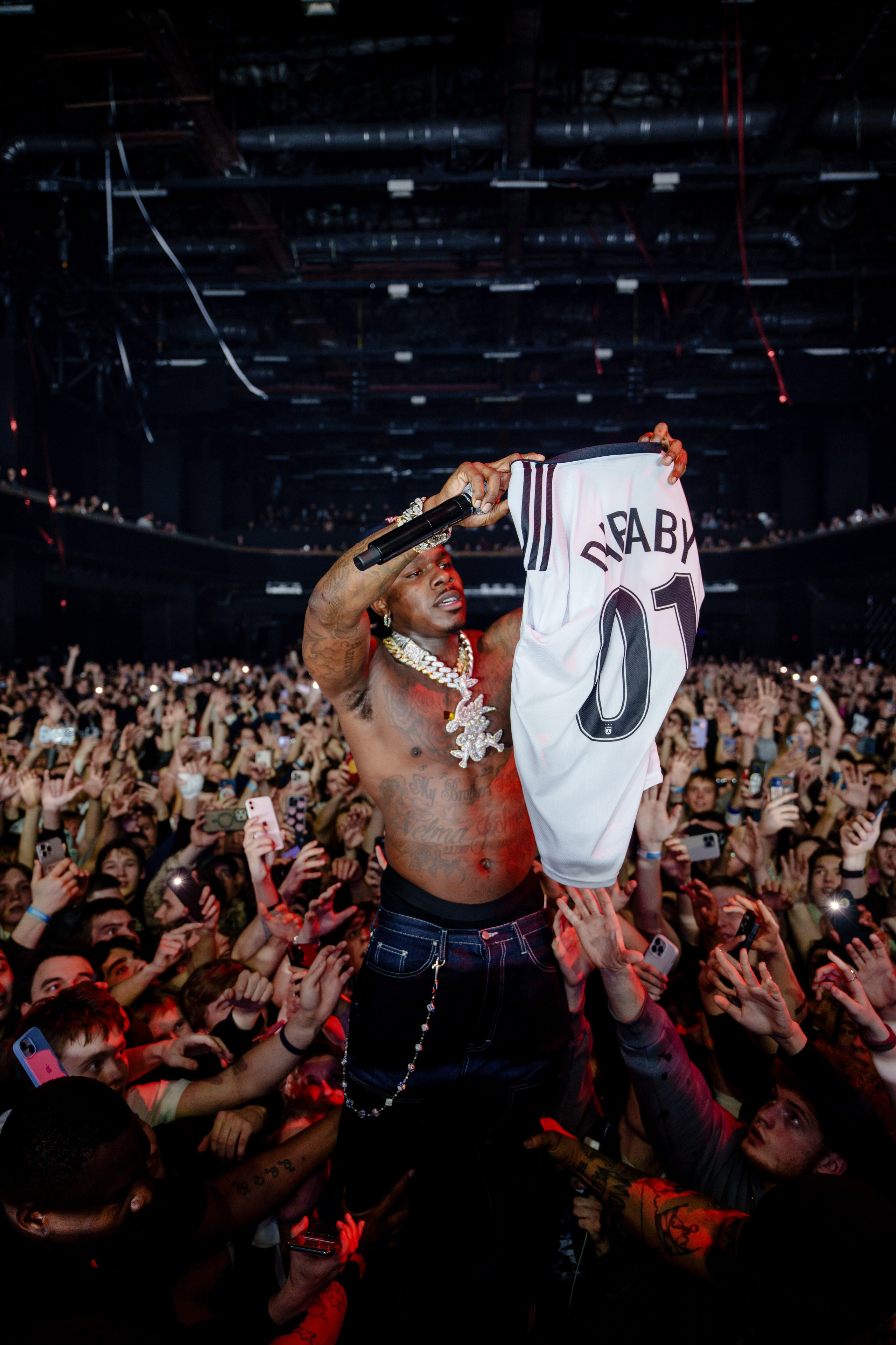 DaBaby в Москве в VK STADIUM. Репортажный фотограф Москва Сергей Дружинин