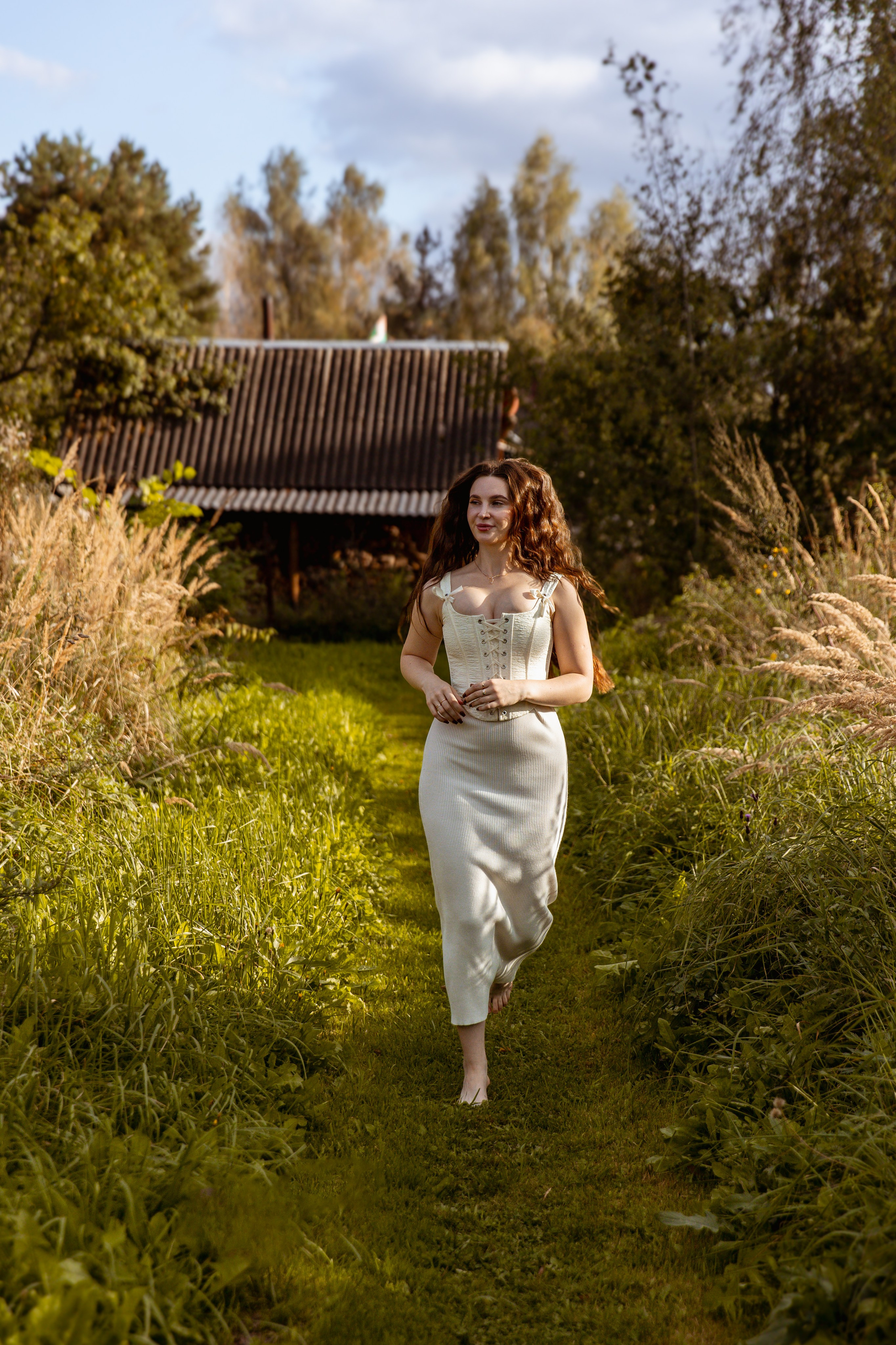 Подруги на даче. Свадебный и семейный фотограф Москва и Московская область