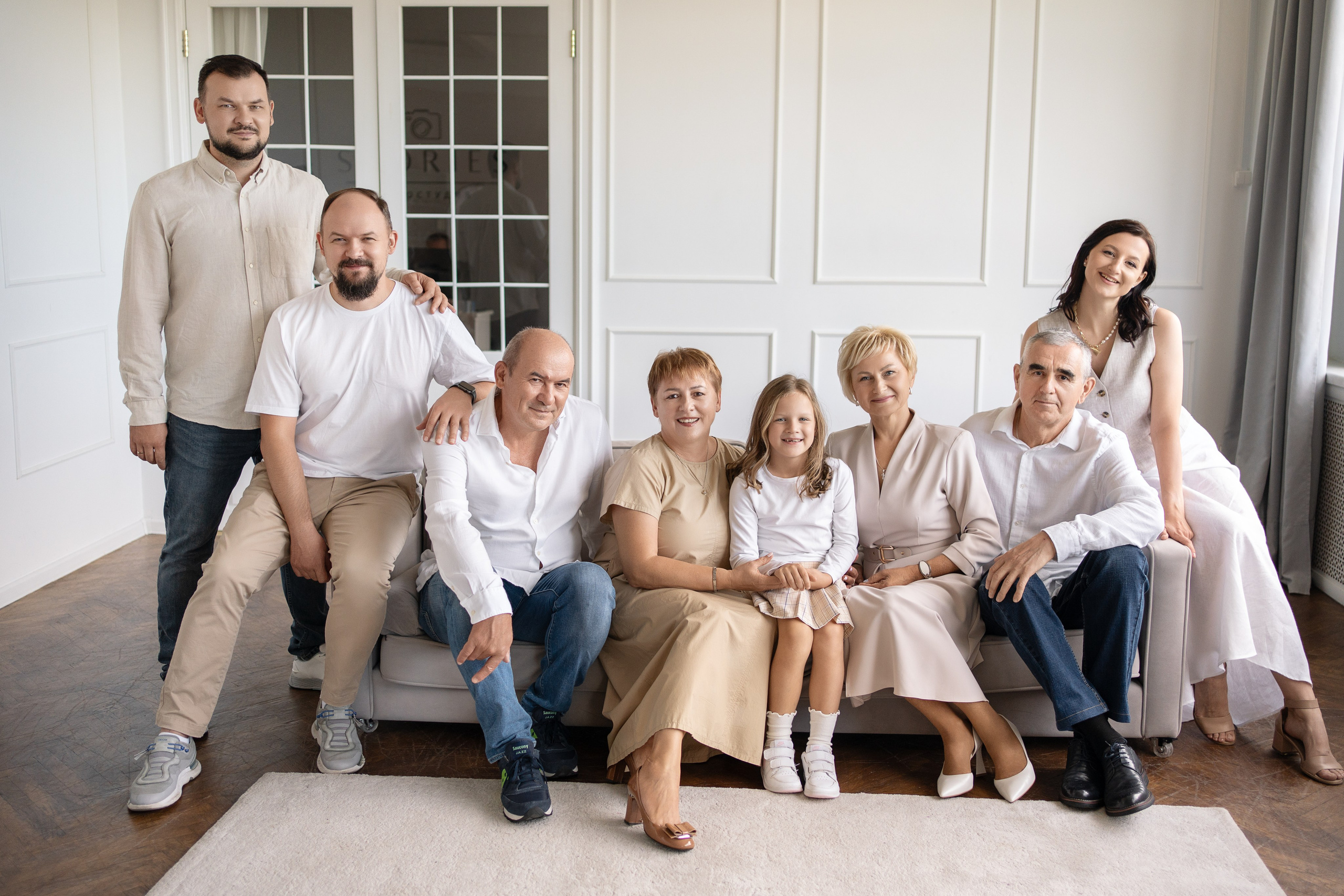 Большая семья. Семейный и свадебный фотограф Минск, Беларусь Анна Орловская