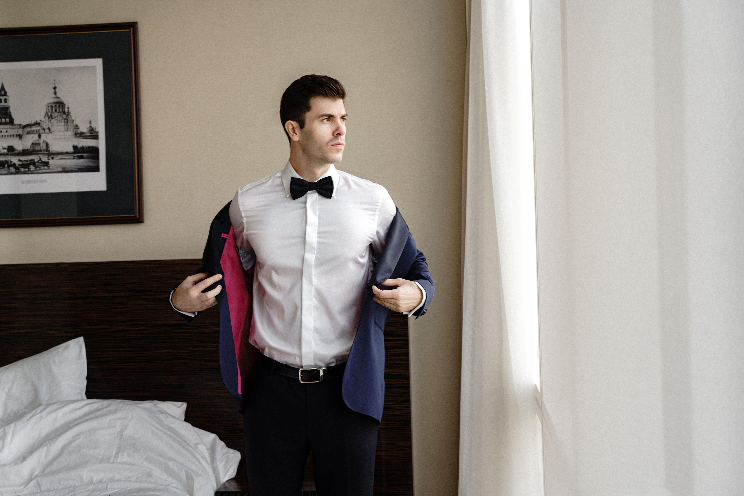 Свадебная фотосессия в отеле Crowne Plaza Moscow — World Trade Centre