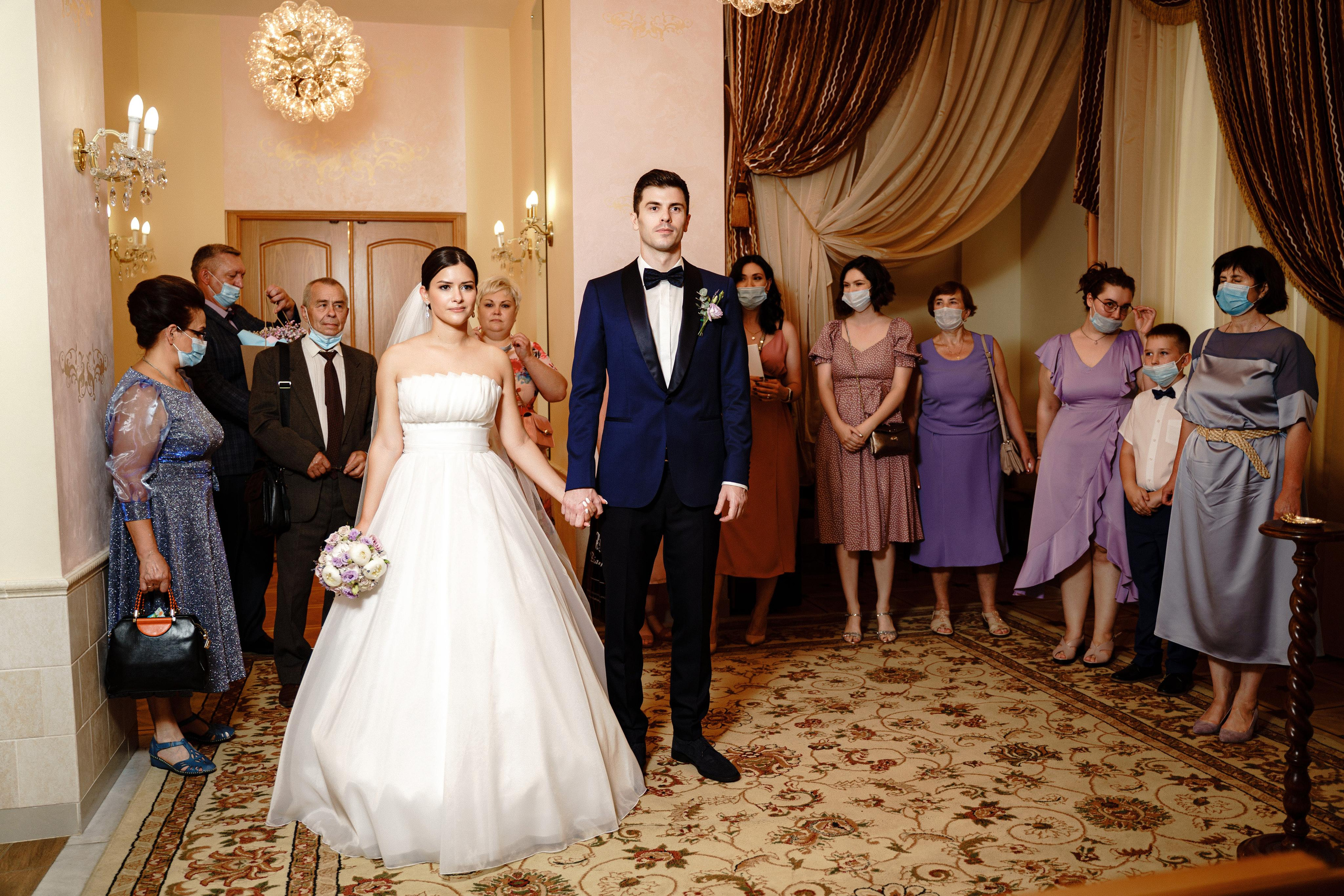 Свадебная фотосессия в отеле Crowne Plaza Moscow — World Trade Centre