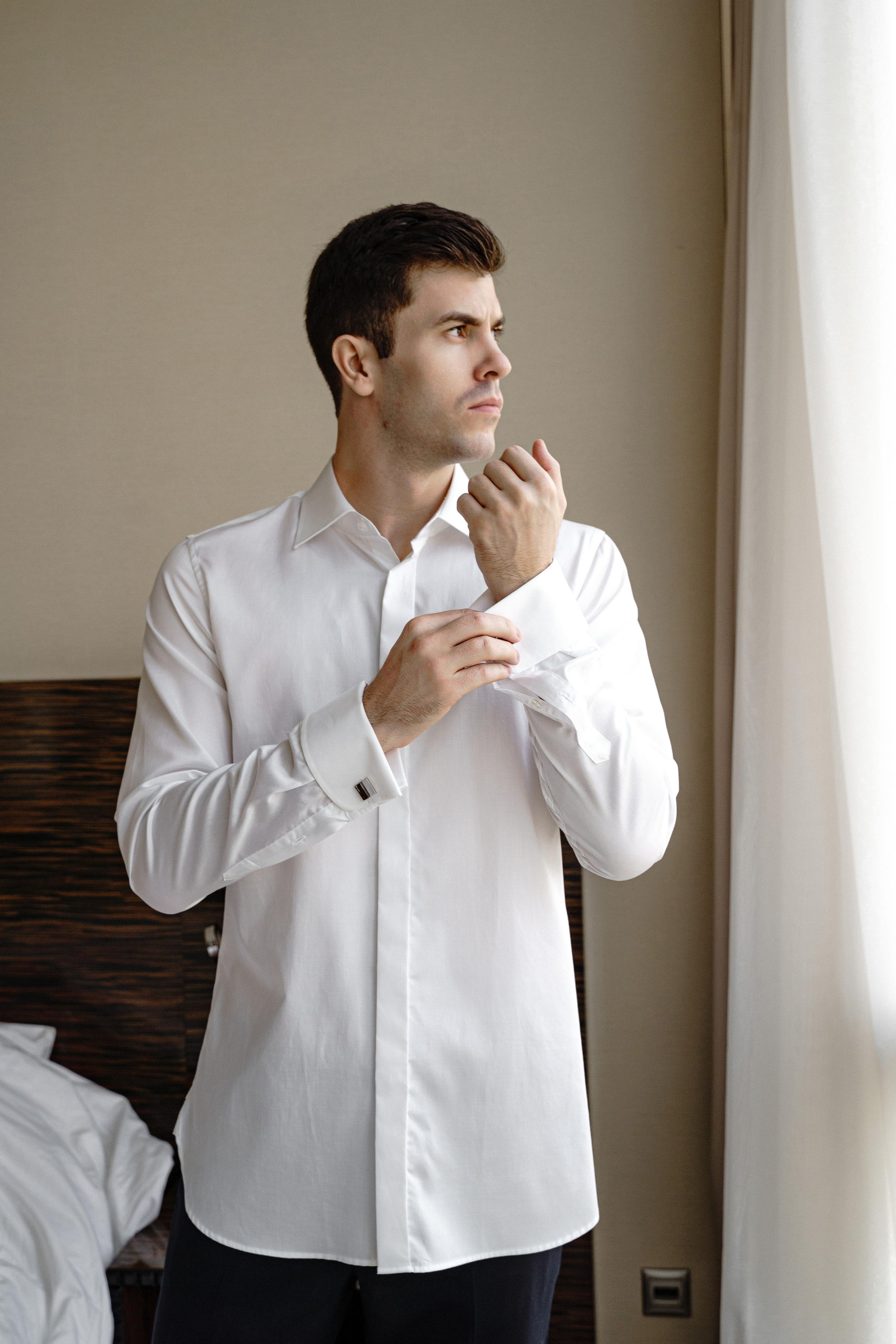 Свадебная фотосессия в отеле Crowne Plaza Moscow — World Trade Centre