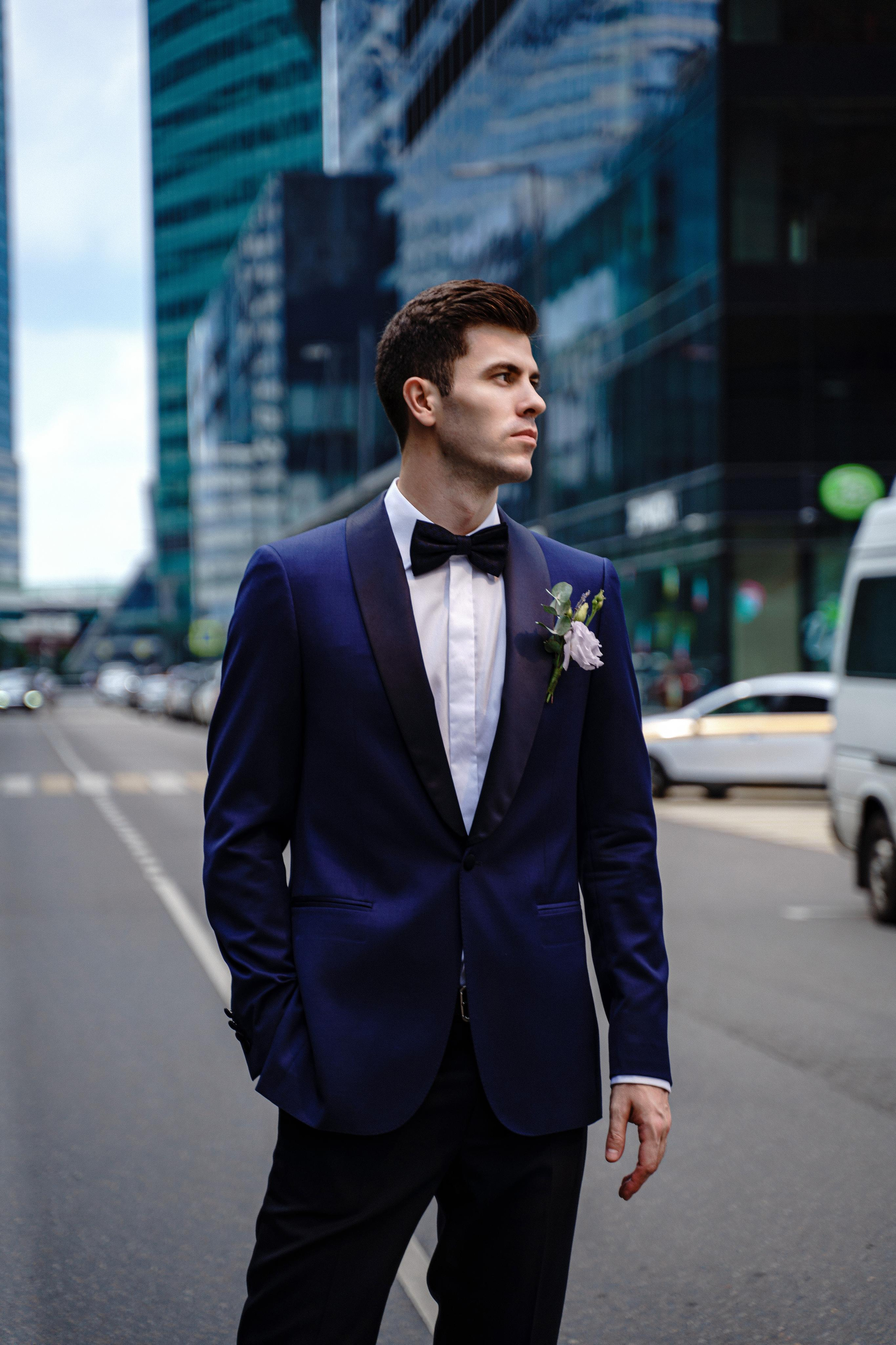 Свадебная фотосессия в отеле Crowne Plaza Moscow — World Trade Centre