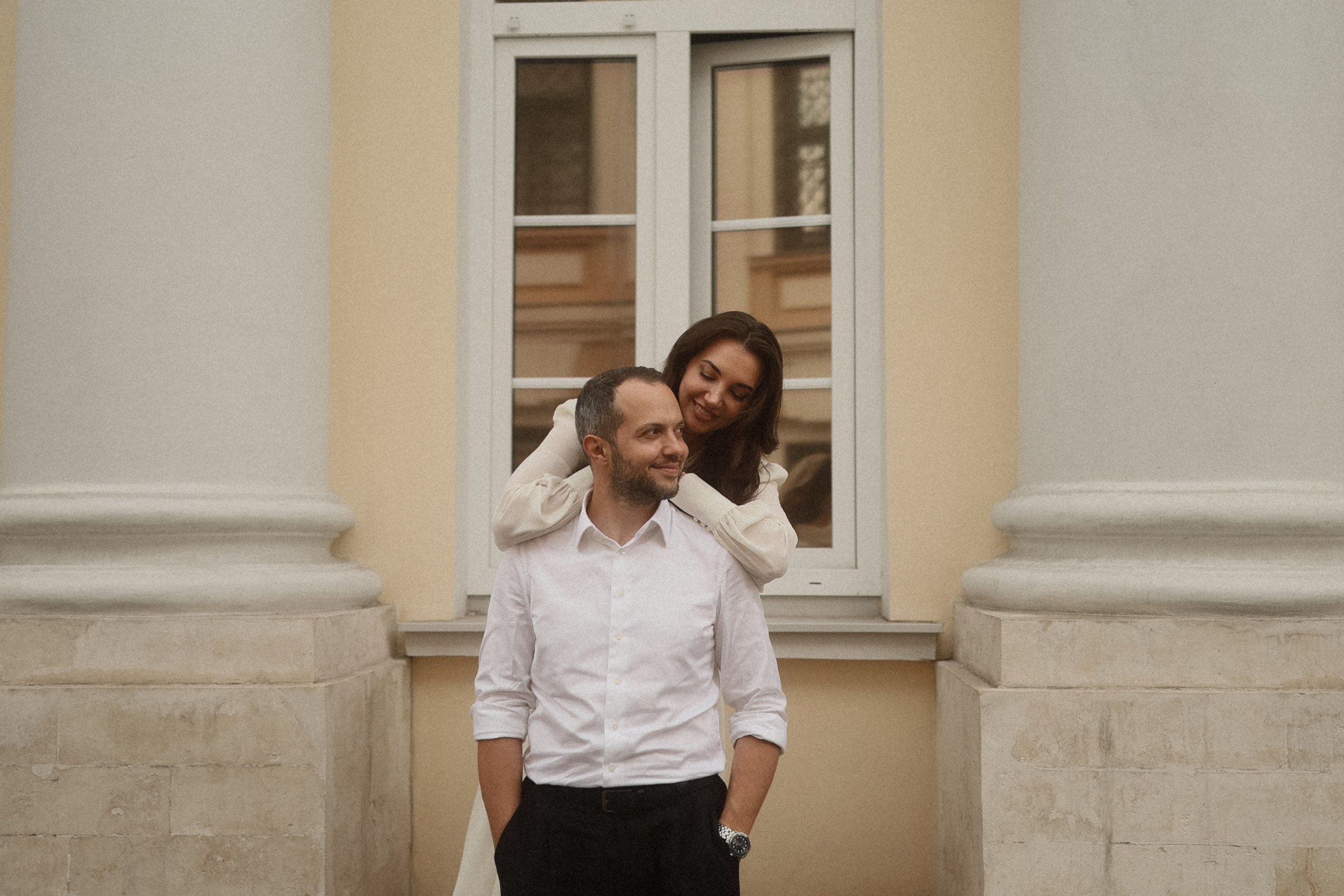 Тепло прикосновений | Илья и Яна. Фотограф Москва, Чехов Цыкоза Алина