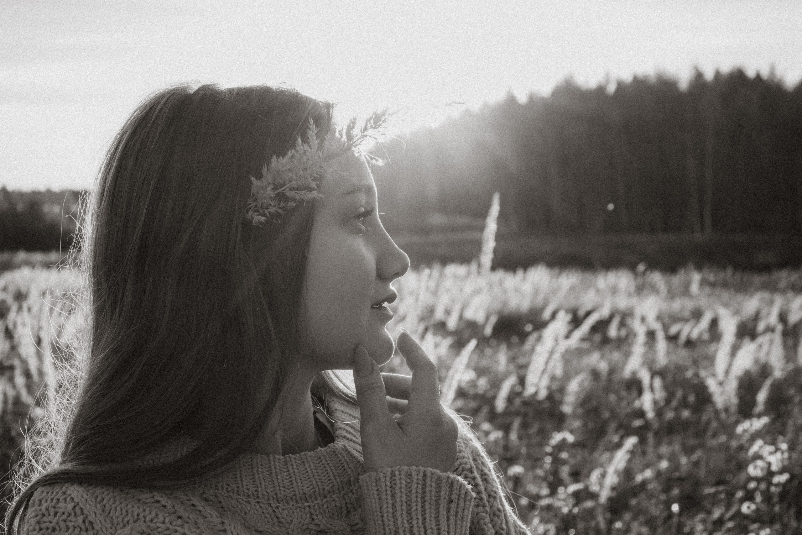 Юля. Осенняя фотосессия в поле. Юлия Левада Семейный и женский фотограф