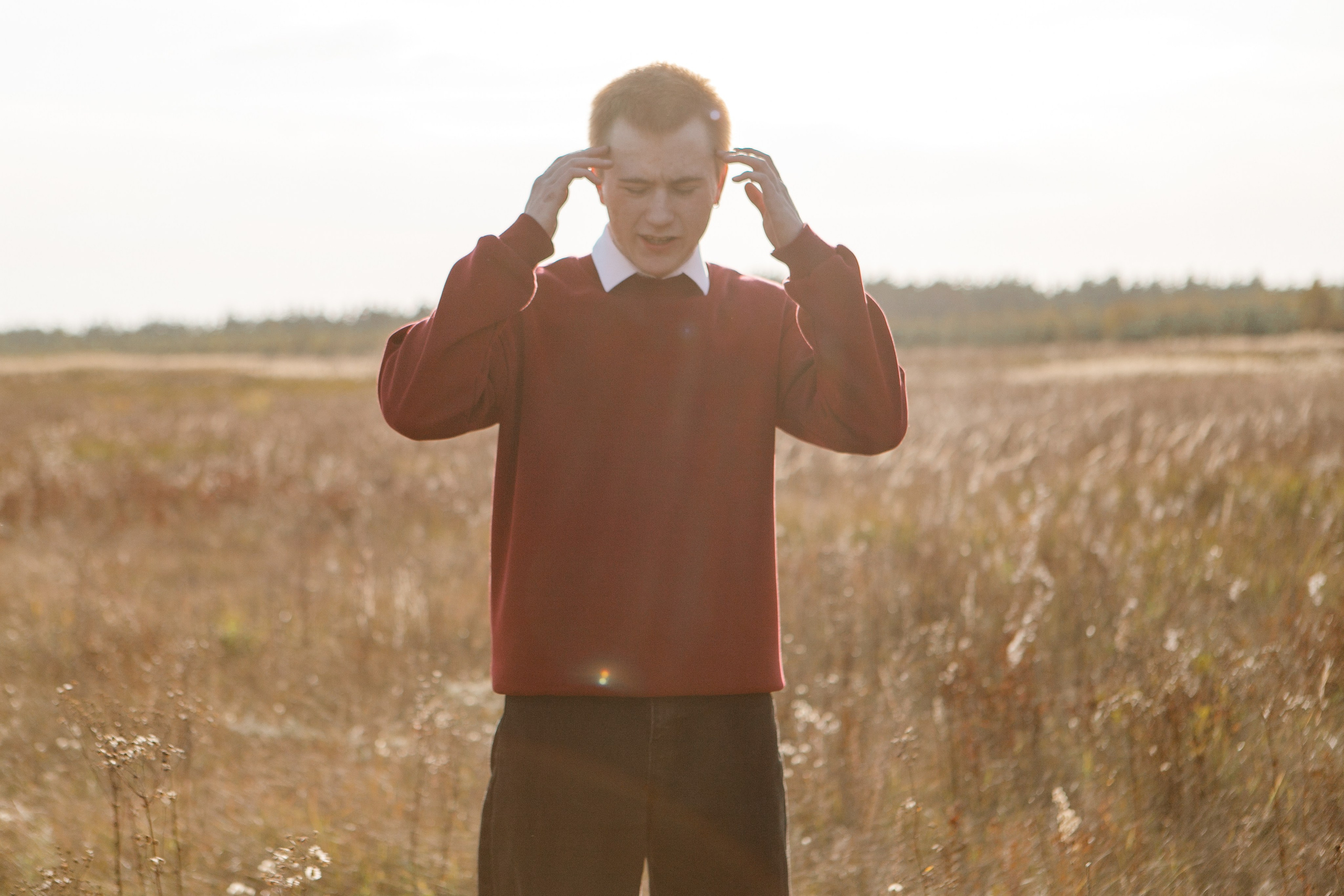 Backstage. Съемка клипа в поле. Фотограф Анастасия Кулешова