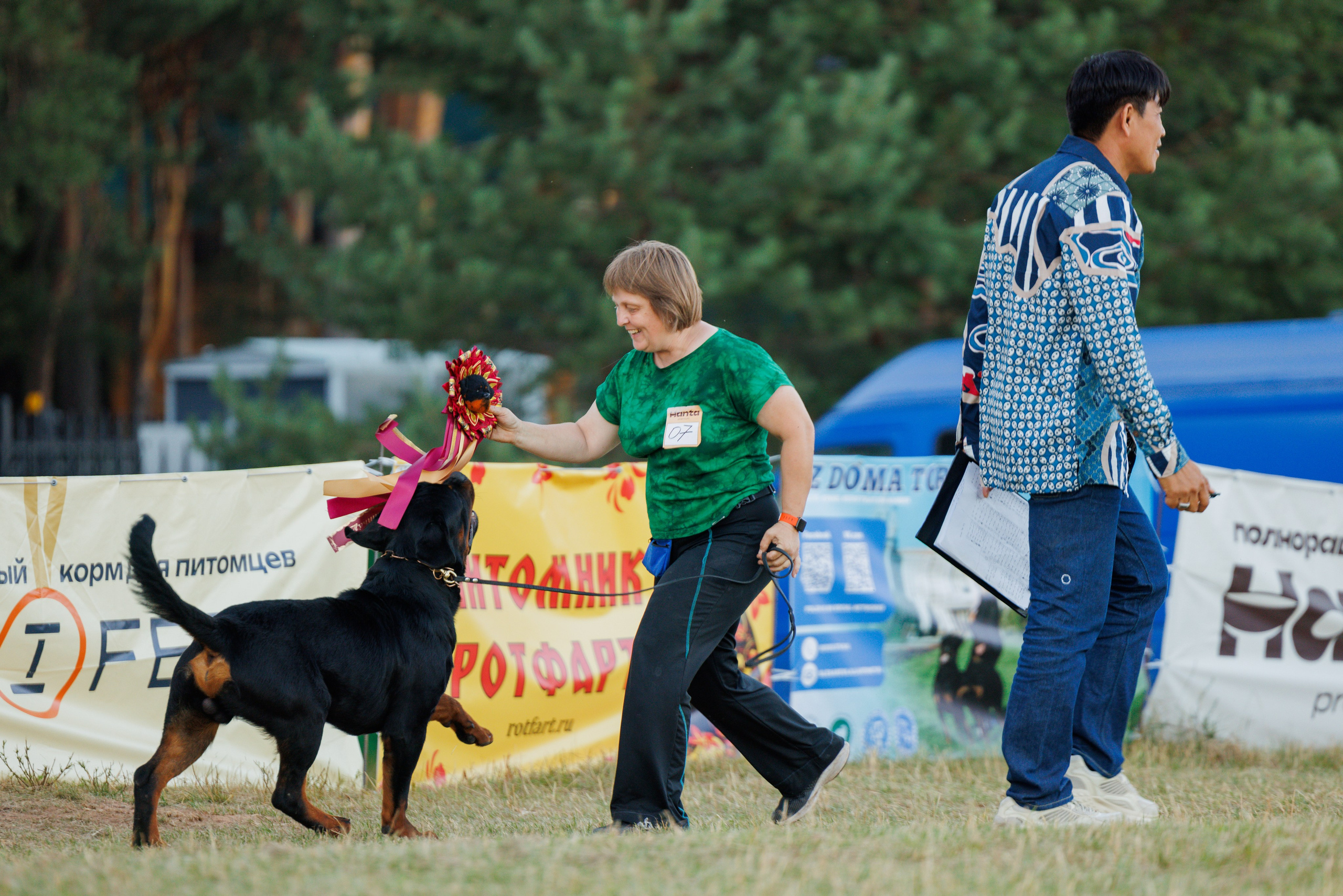 ПК и КЧК ротвейлеры Тверь 6-7.07.2024. Фотограф-анималист Юлия Германика