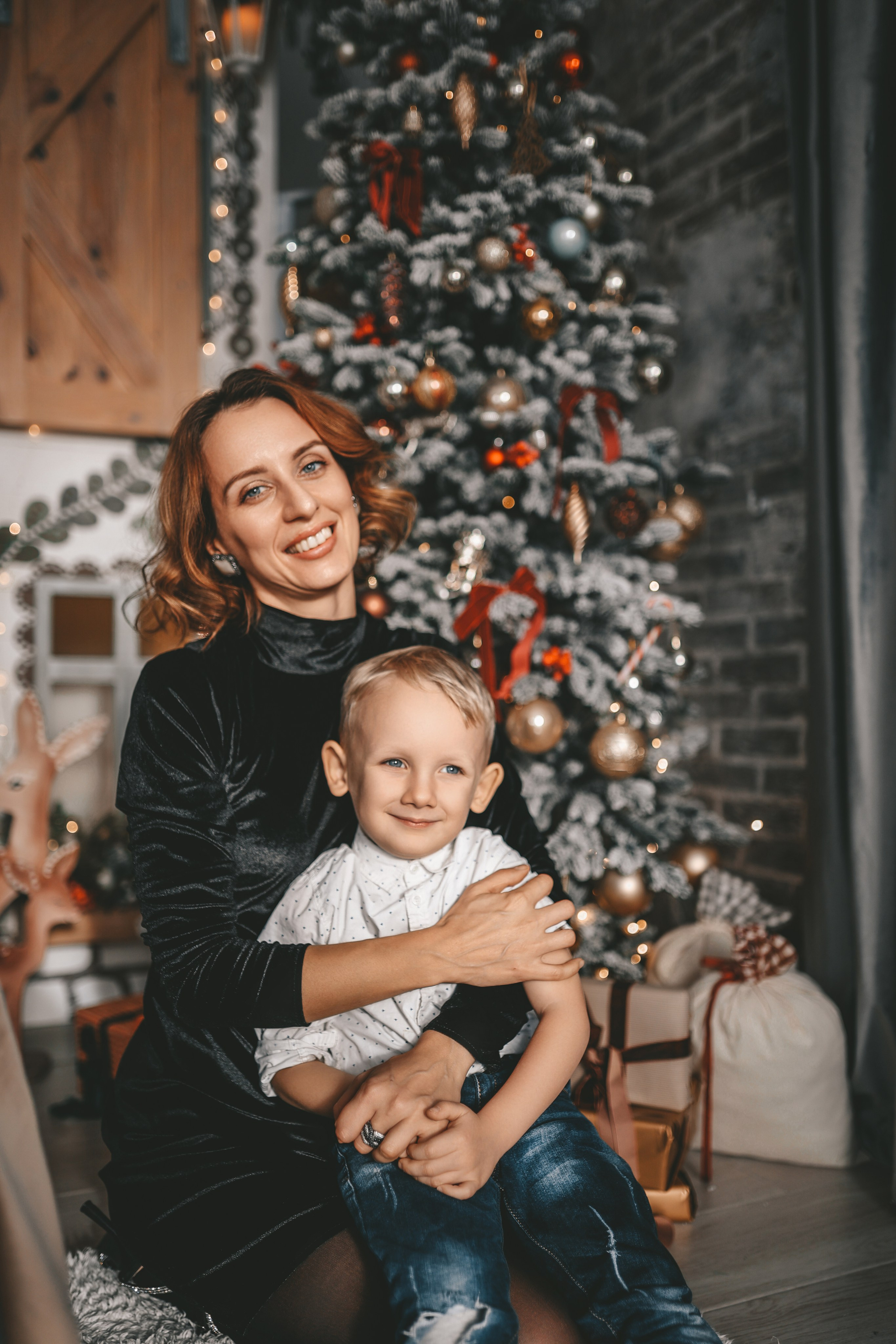 Счастье у ёлочки. Мария Добычина — профессиональный фотограф Крыма, Ялты и Севастополя