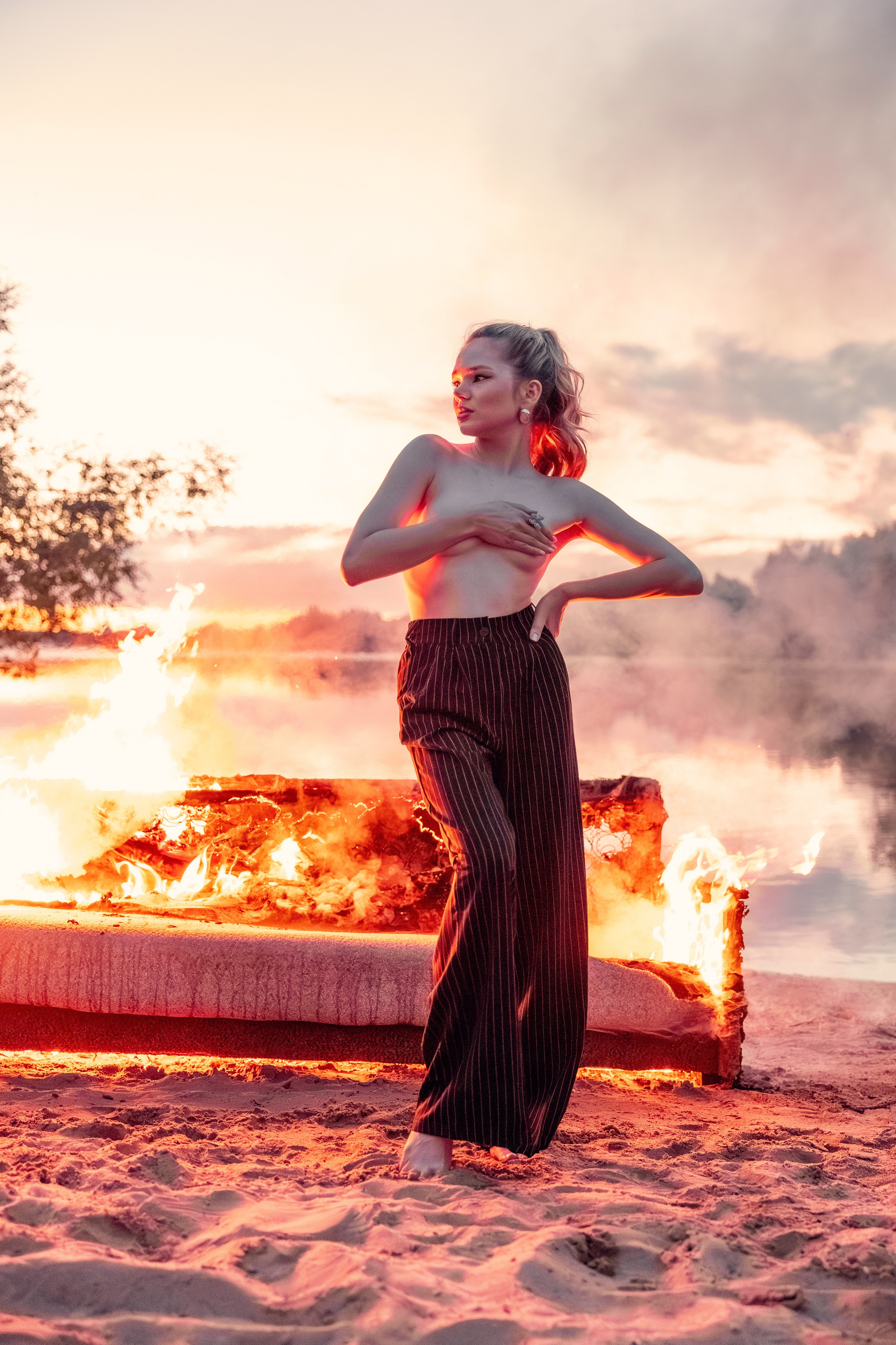Огненная фотосессия. Фотограф в Казани Ольга Яшина