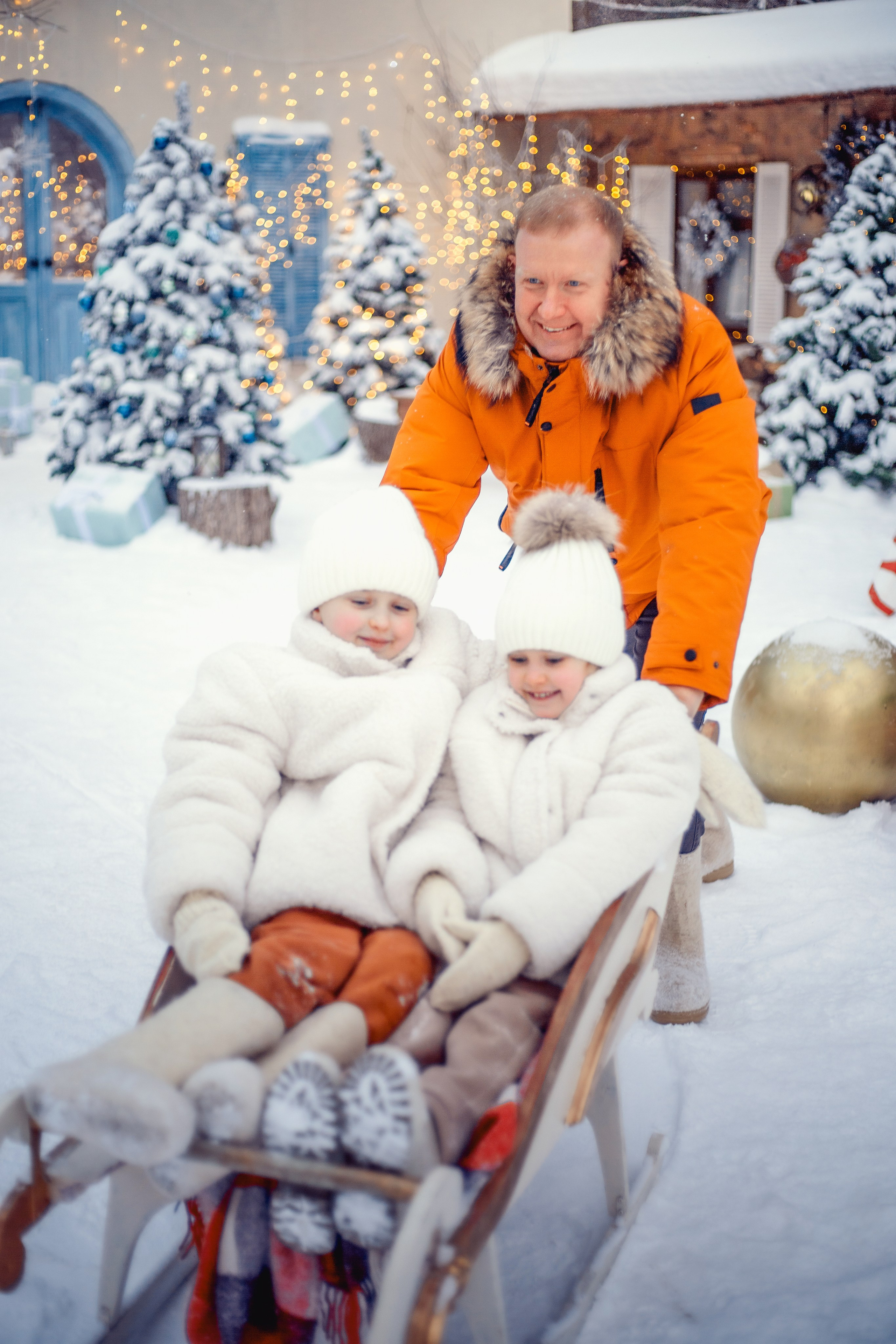Семейная новогодняя фотосессия. Фотограф в Казани Ольга Яшина