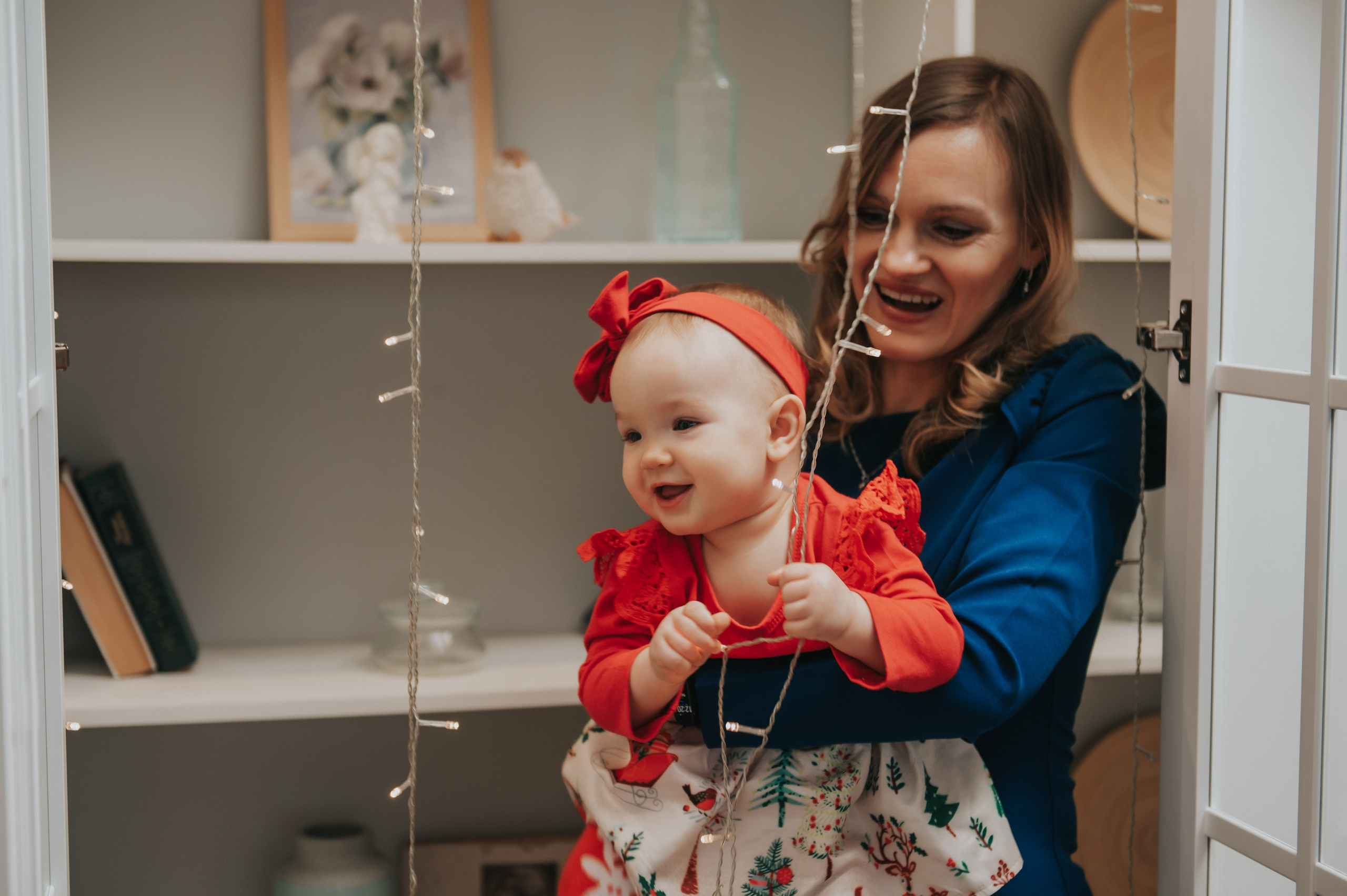 Новогодняя студийная съемка для малышки. Свадебный и семейный фотограф София Невская