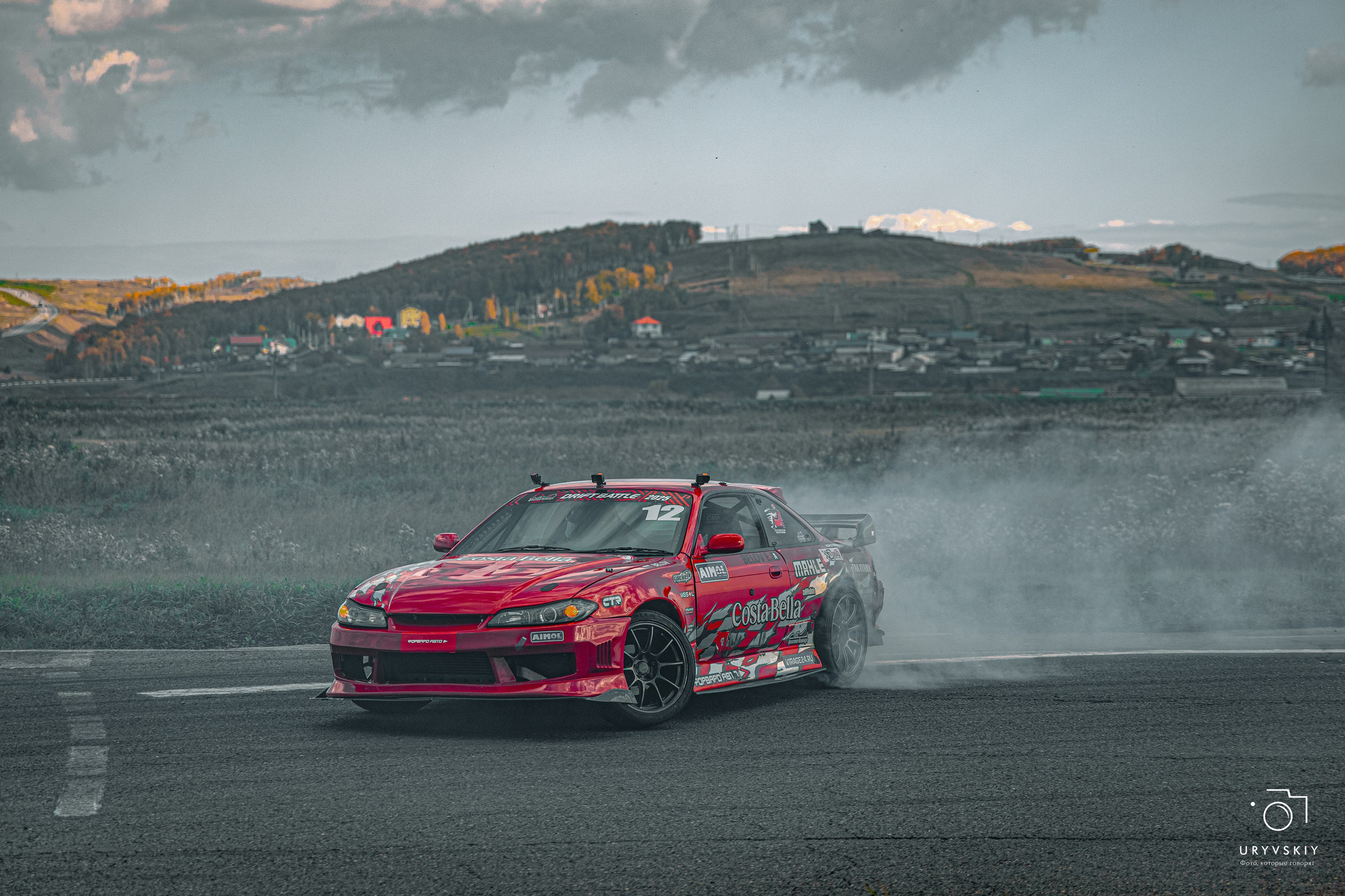 Красное кольцо. Дрифт баттл. Игорь Урывский. Фотограф Красноярск