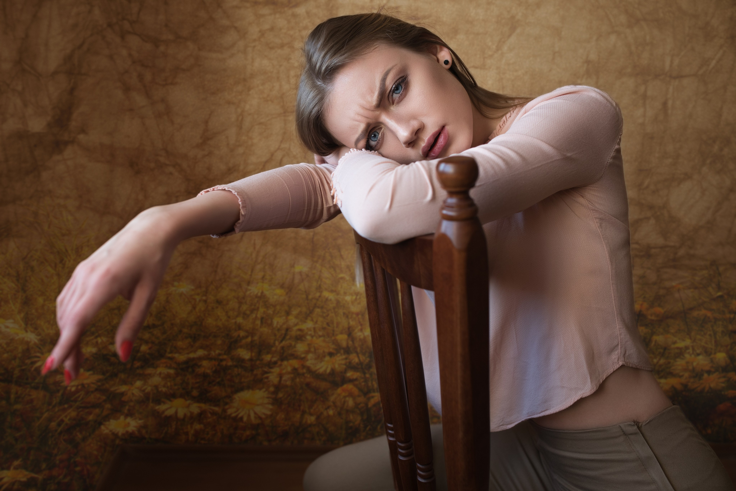 Портреты у окна с Екатериной в формате для «себя»