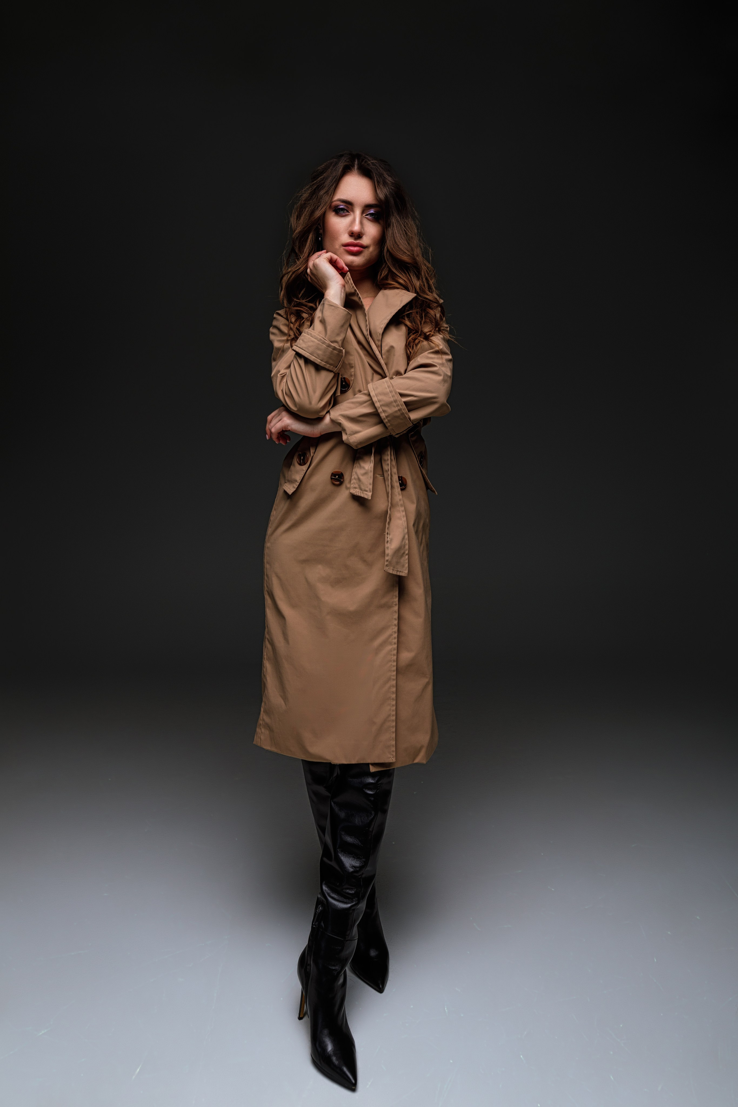 Фотосет в студии на циклораме с Анастсией в формате для «себя»