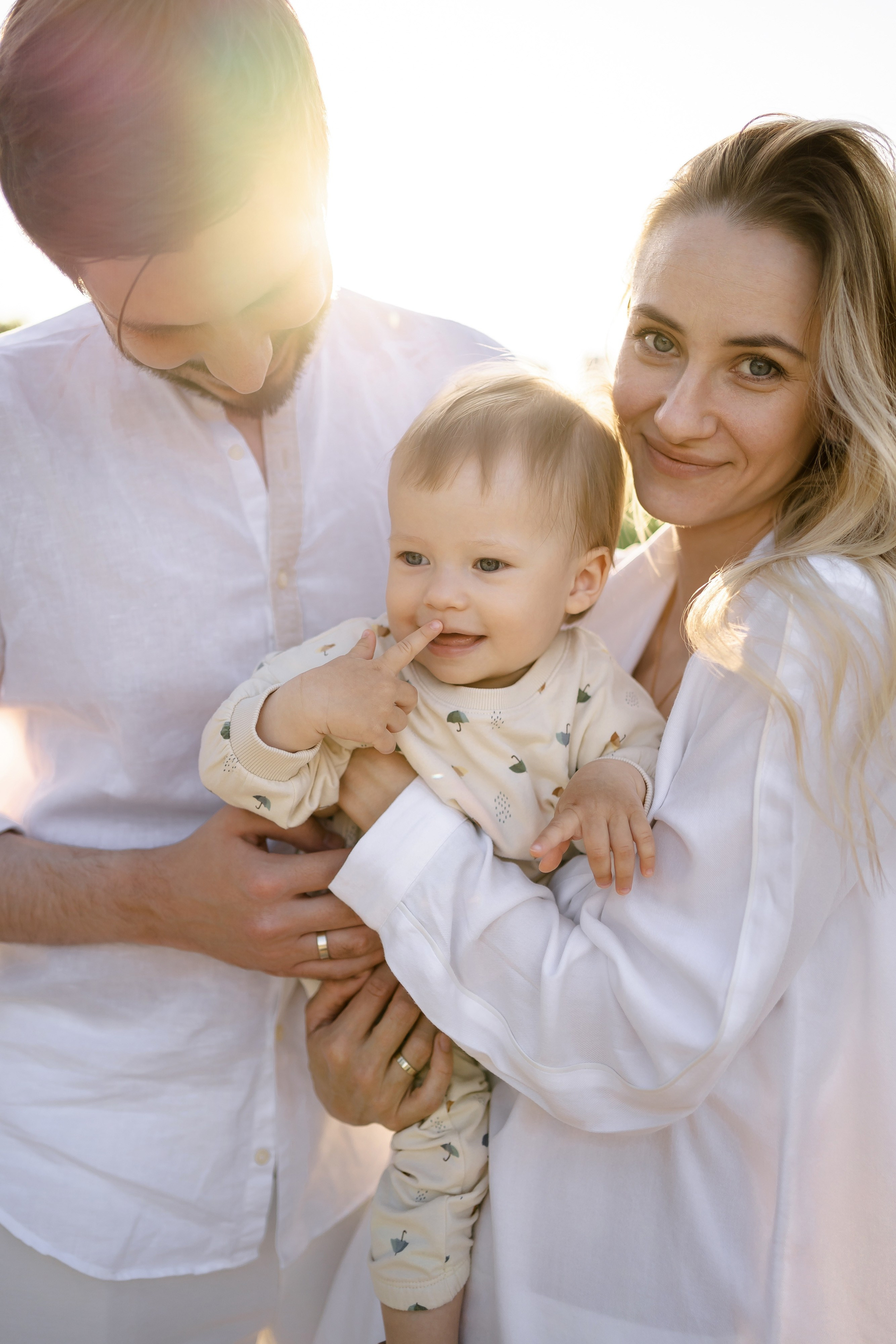 Олеся, Денис и Даниэла. Свадебный фотограф в Москве Яна Деньгина