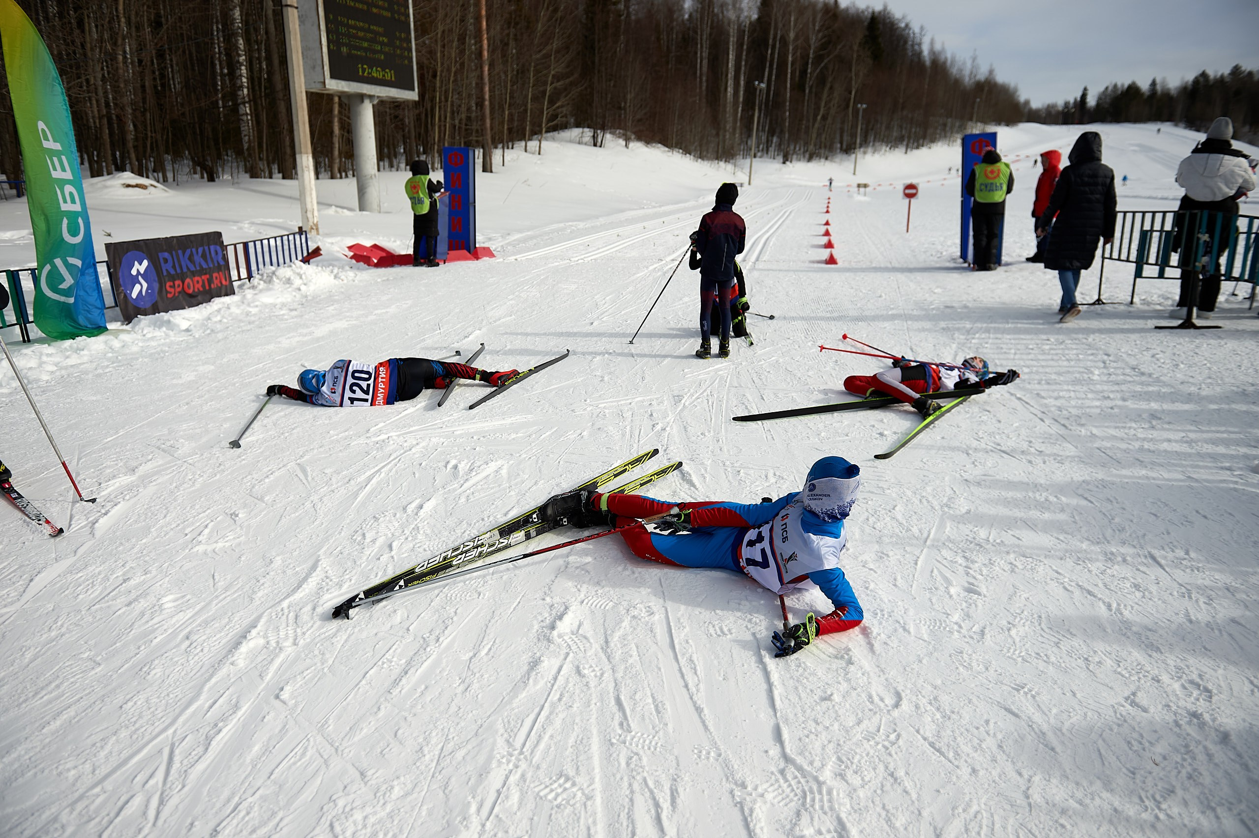 Всероссийские соревнования по лыжным гонкам «Пионерская правда». Ижевс. Спортивный репортажный фотограф в Ижевске Сергей Мерзляков