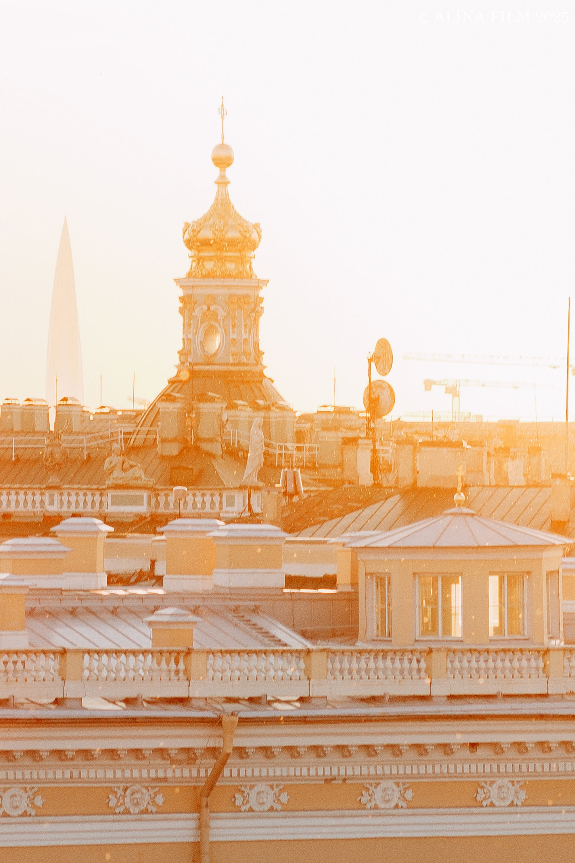 Получасовая фотосессия на крыше. Фотограф в Санкт-Петербурге Alina Film