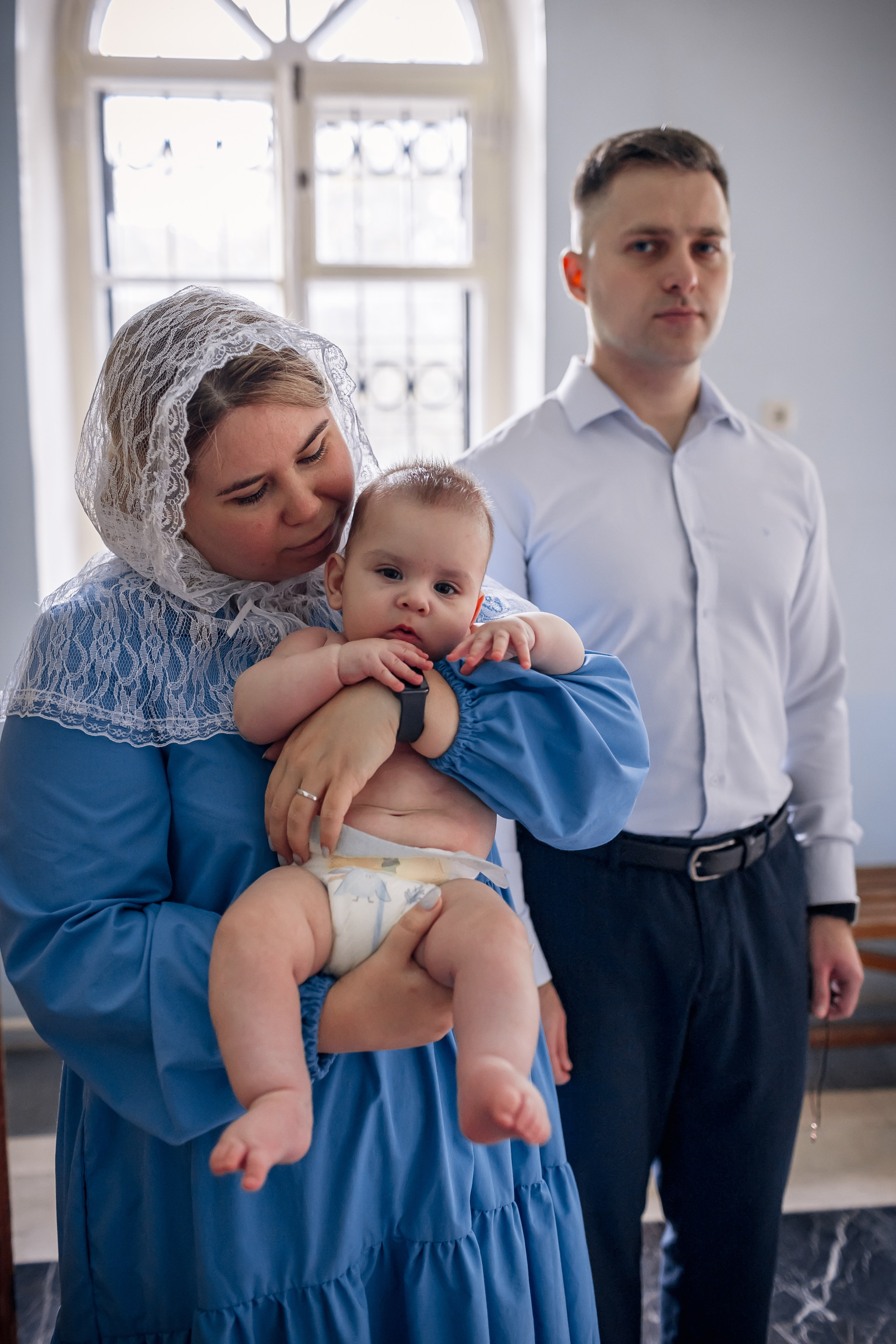 Крещение в Храме Влахернской иконы Божией Матери в Кузьминках. Профессиональный фотограф в Москве и Мо Мария Шантарёва