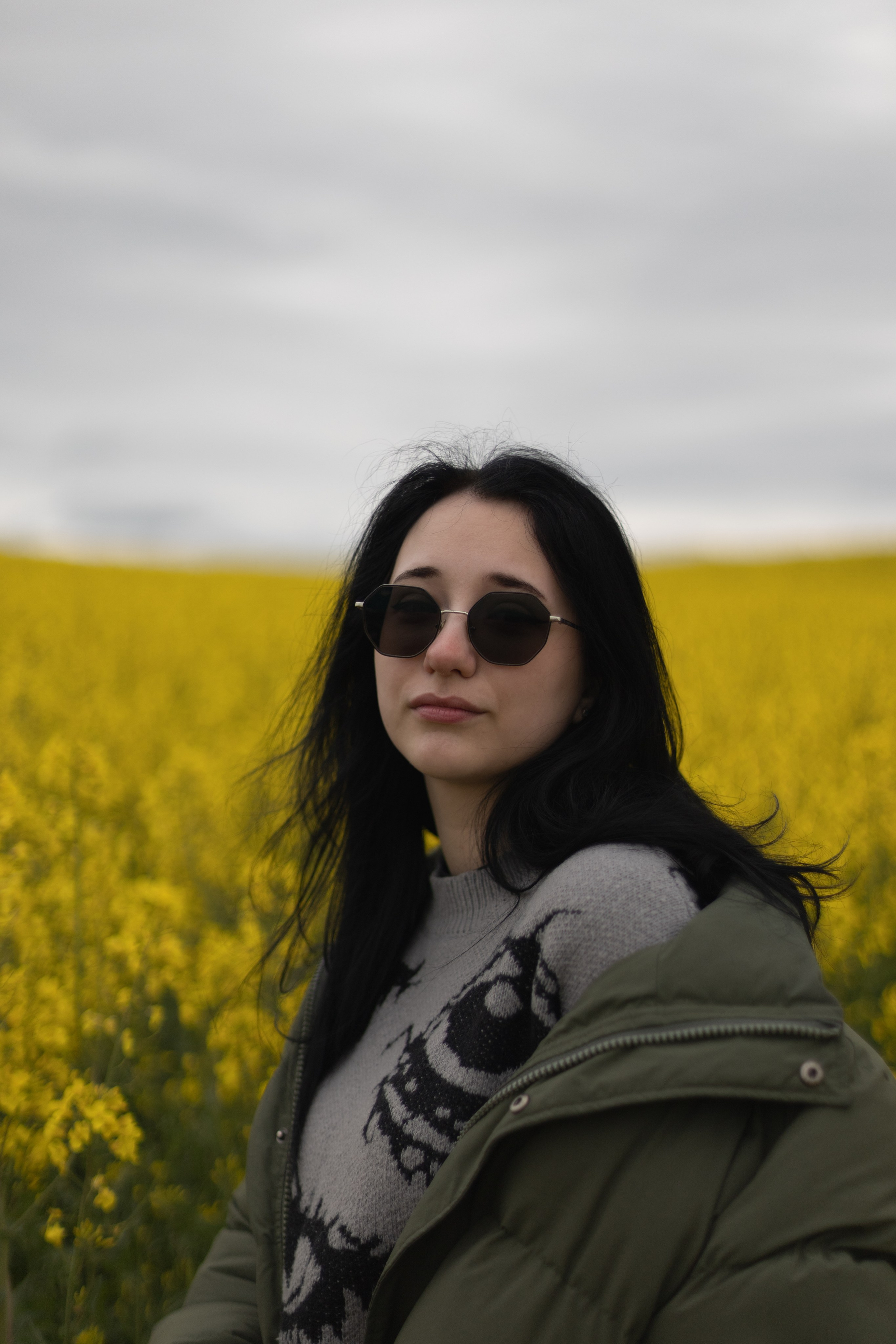 Полина Л — (Рапсовое поле). — Digital Noise —