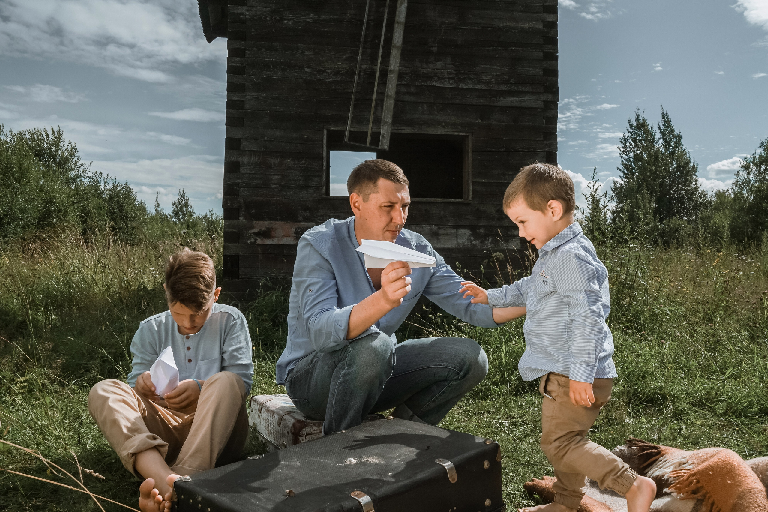 Семейная съёмка на старой Мельнице. Свадебный, семейный и контент фотограф в Санкт- Петербурге Елена Грие