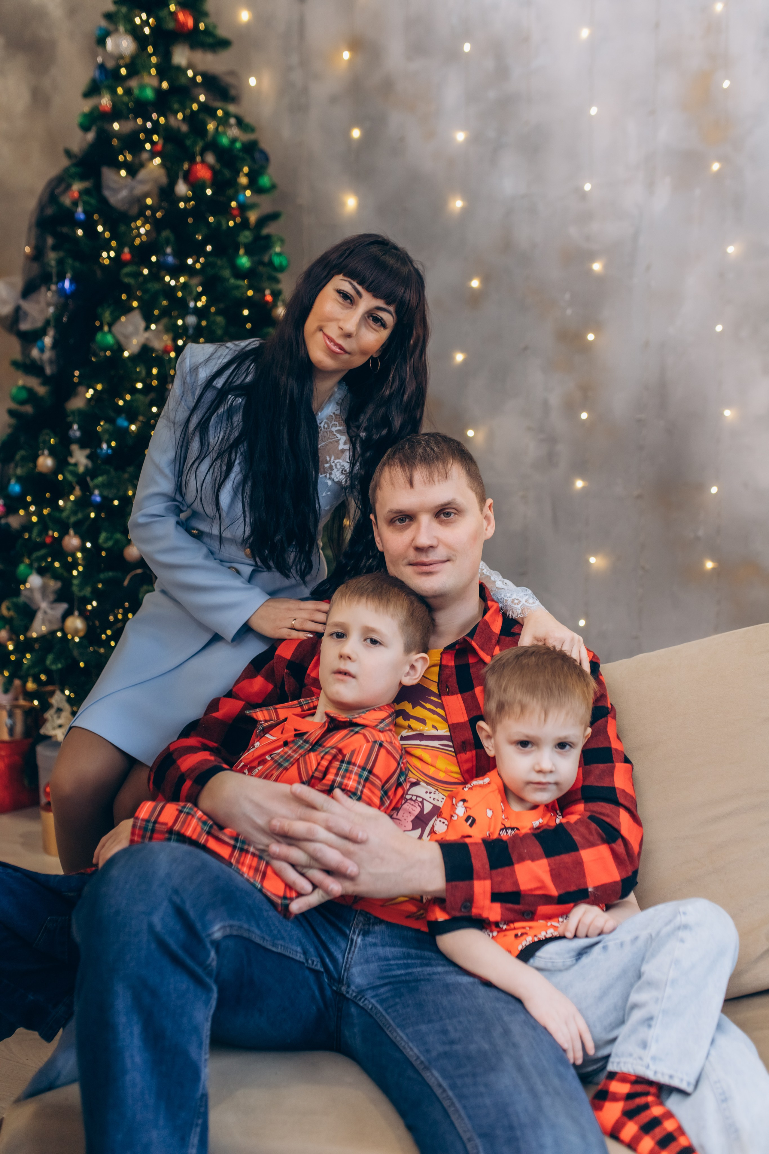 Новогодняя фотосессия для Анастасии. Семейный и детский фотограф Новокузнецк Евгения Лебеденко