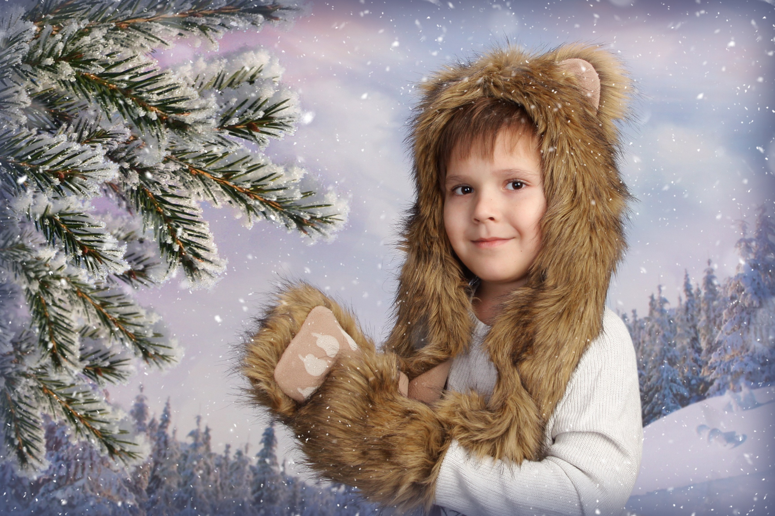 КОМПАНИЯ КРАЙФОТО ФОТОСЕССИЯ ЗИМНИЕ ЗАБАВЫ