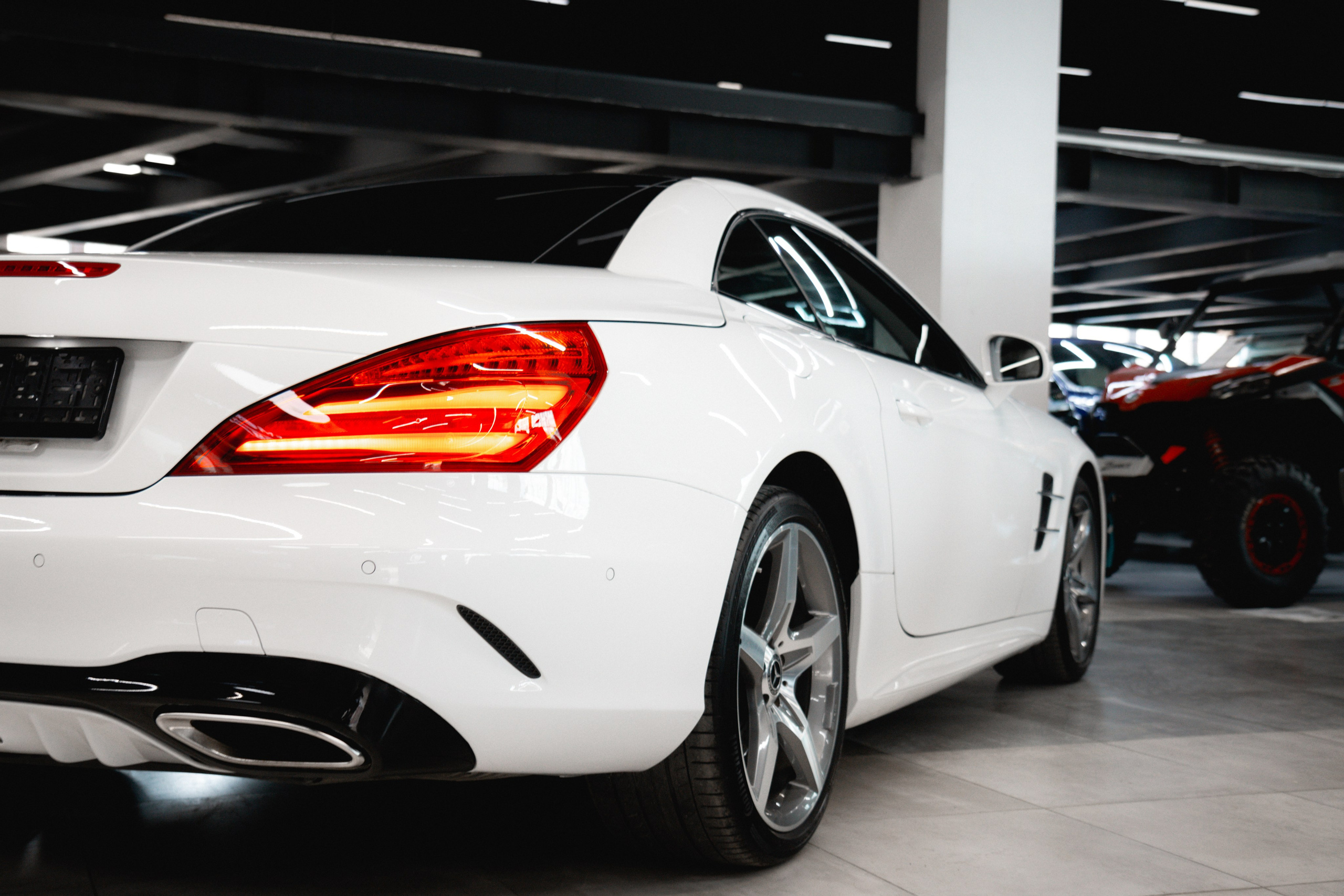 Mercedes SL550. Автомобильный фотограф и видеограф в Новосибирске|Александра Косухина