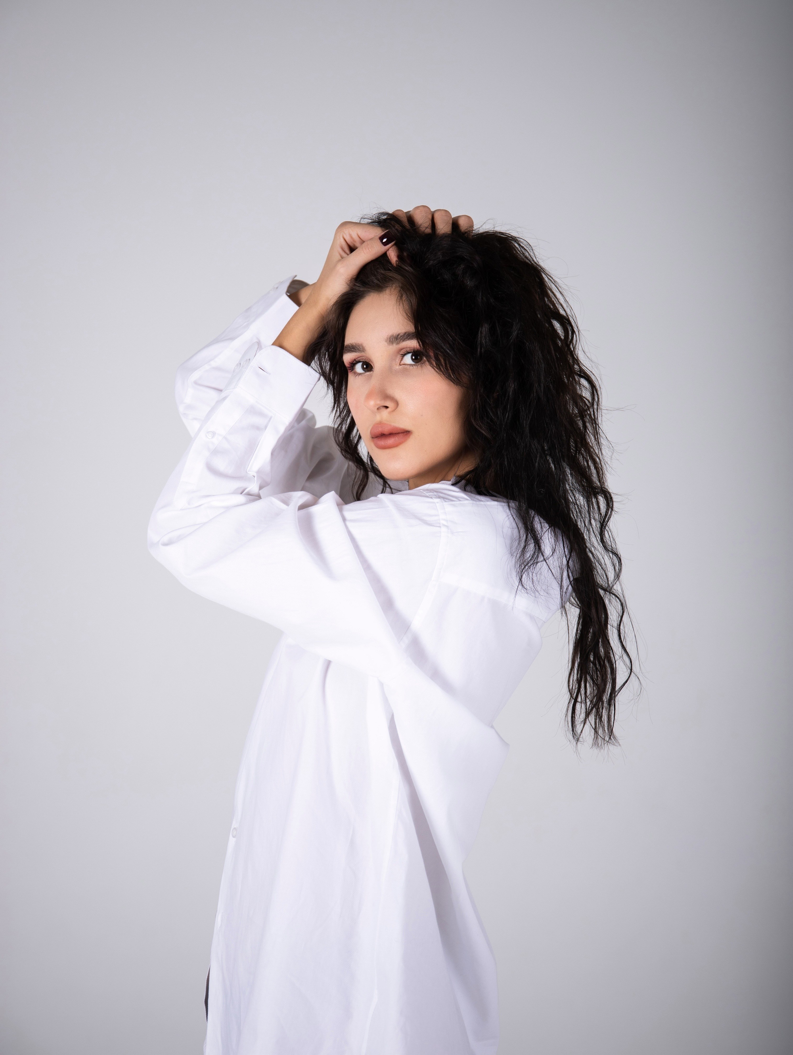 На циклораме. Свадебный и семейный фотограф в Москве Мила Широких